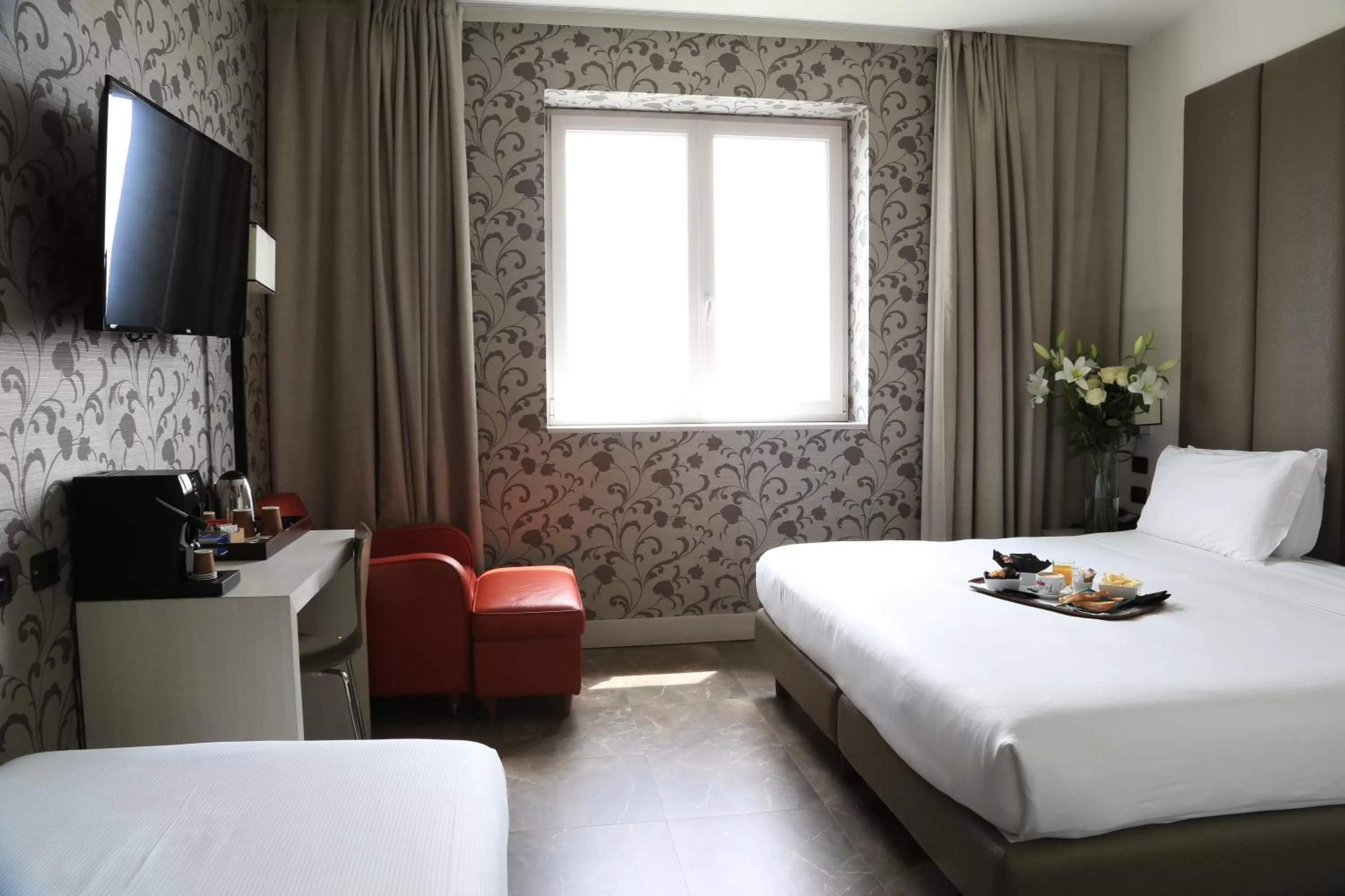 Bedroom, Bed in Klima Hotel Milano Fiere