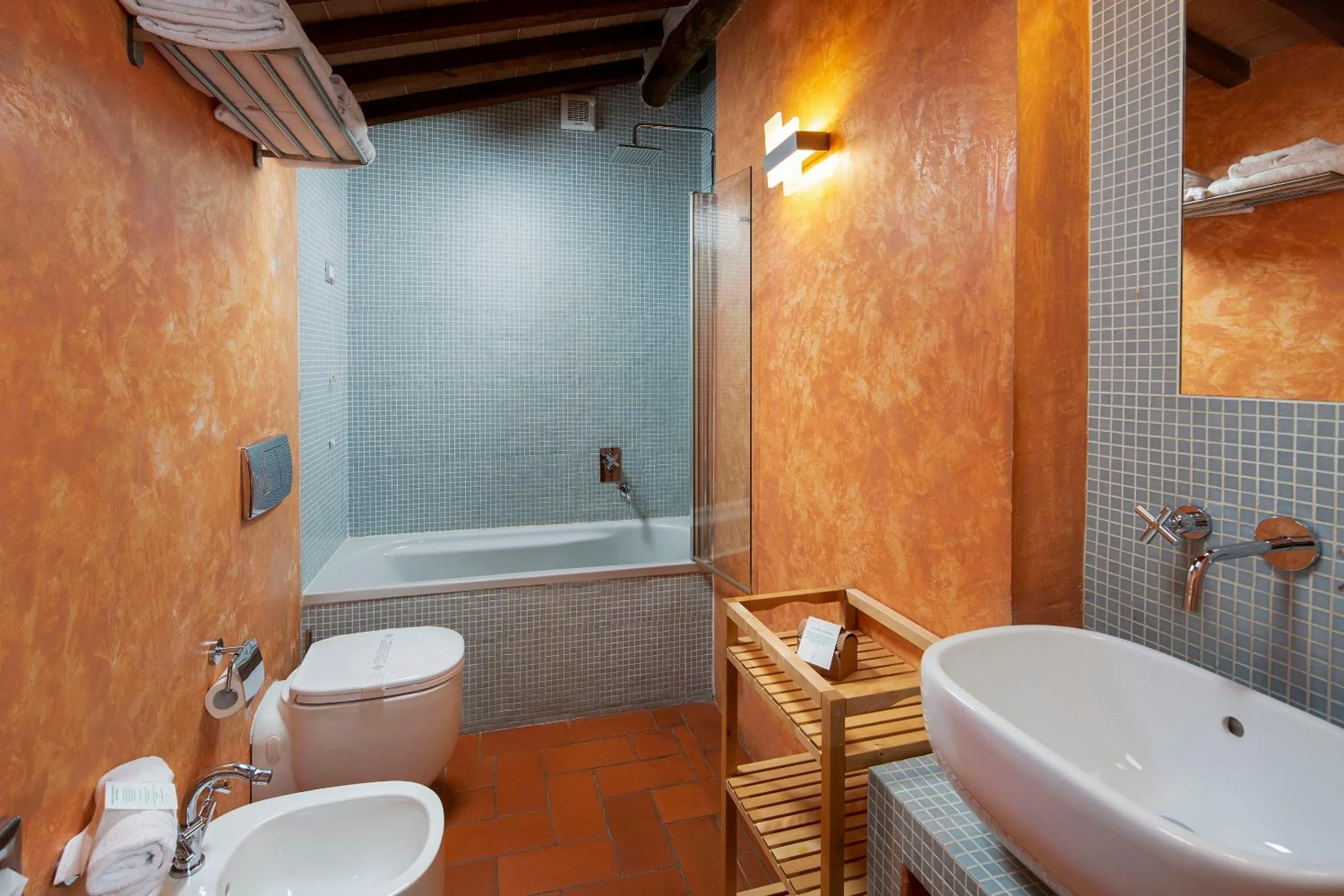 Bathroom in Hotel Le Capanne