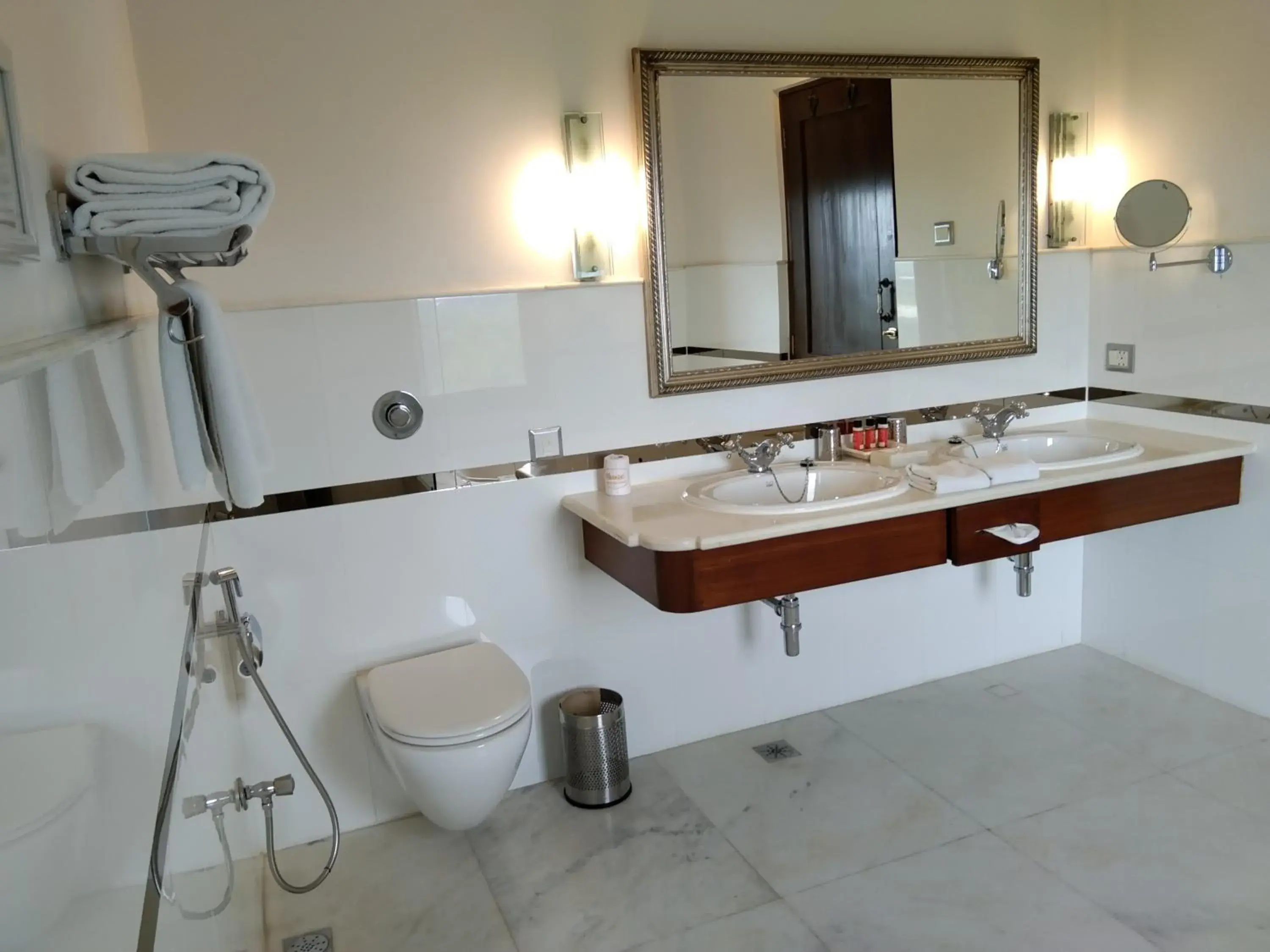 Bathroom in Fateh Garh Resort by Fateh Collection