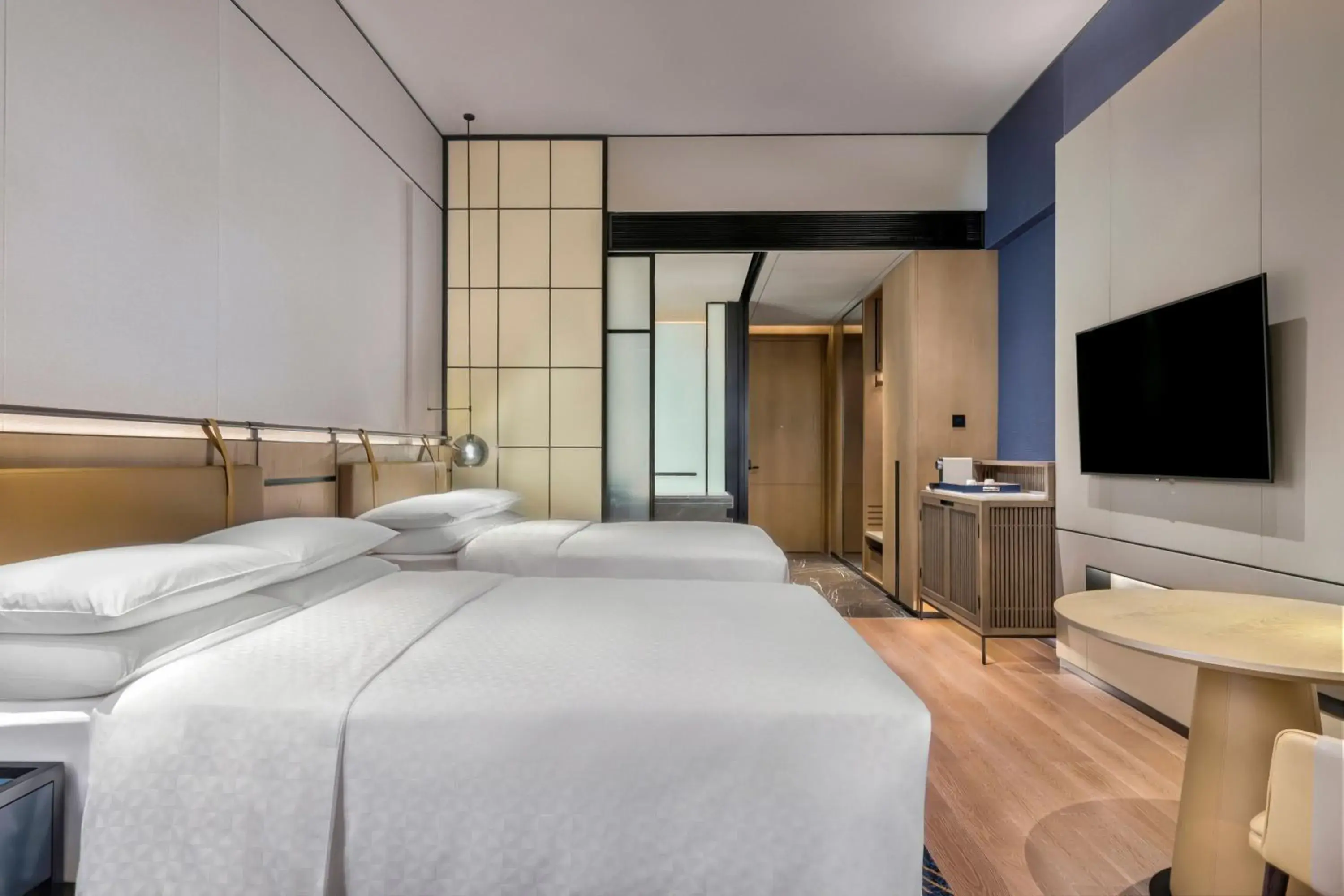 Bedroom, Bed in Four Points by Sheraton Guangzhou, Baiyun