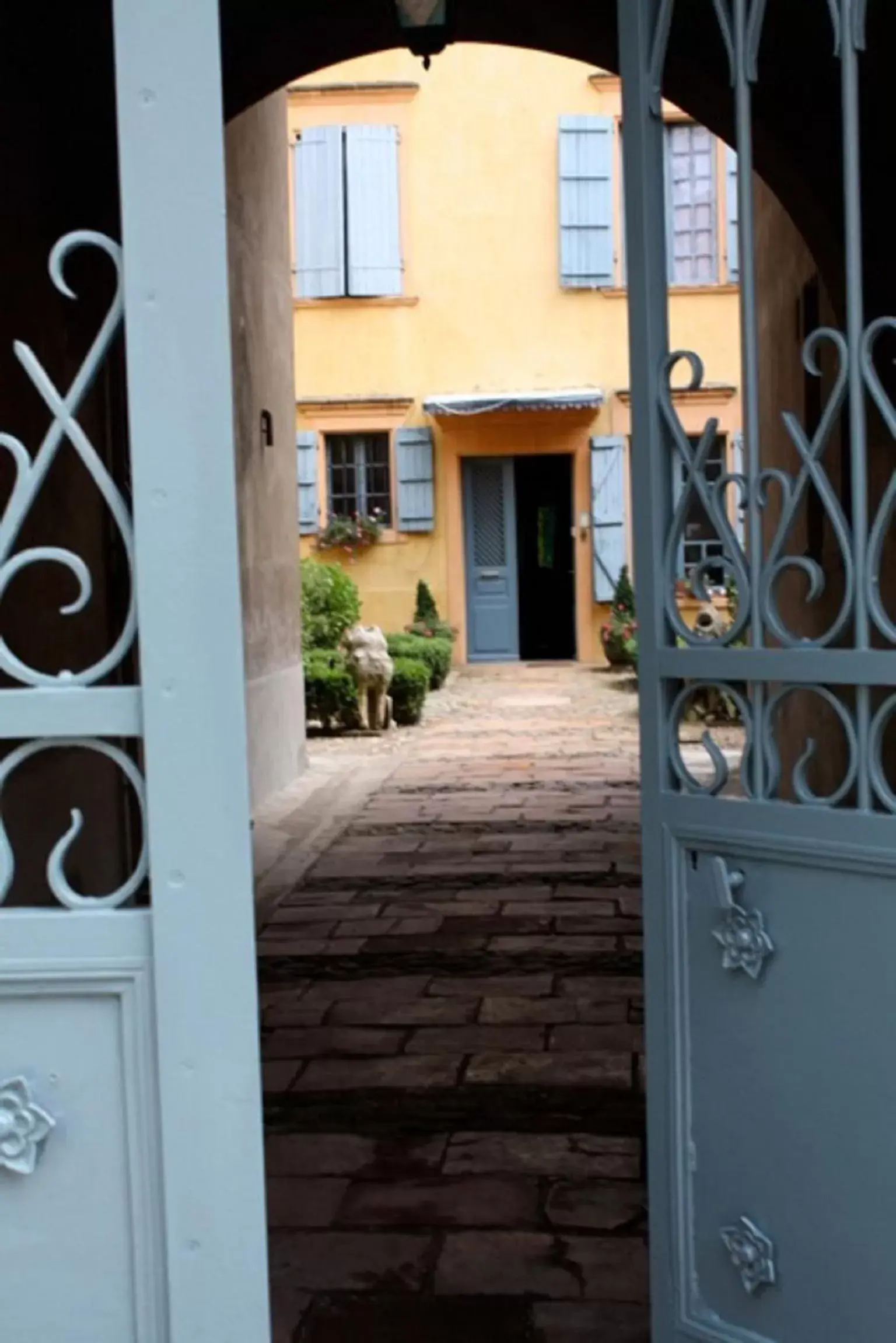 Facade/entrance in La Halte du Temps