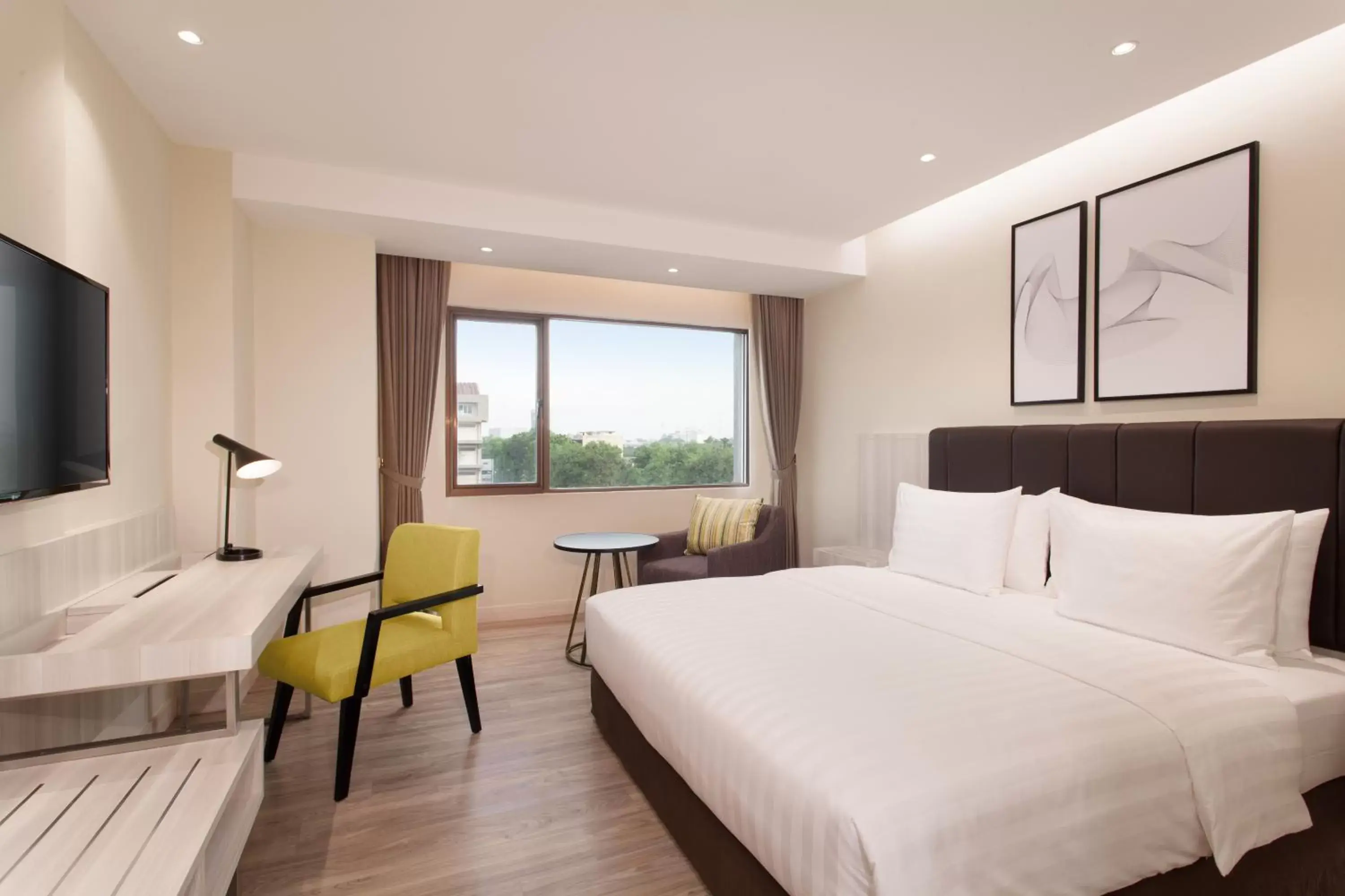 Bed in Radisson Medan