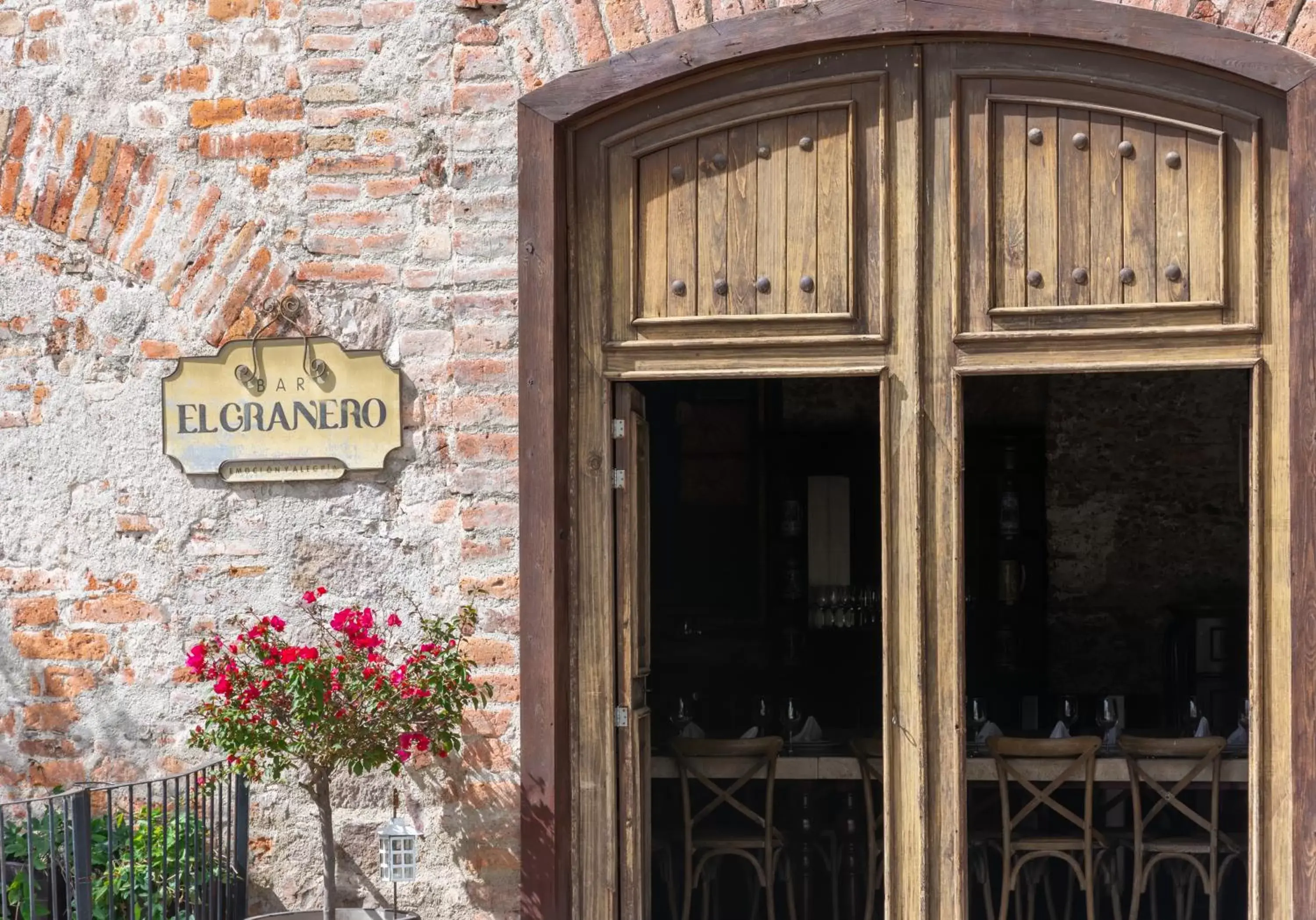 Decorative detail in Hotel Hacienda San Cristóbal