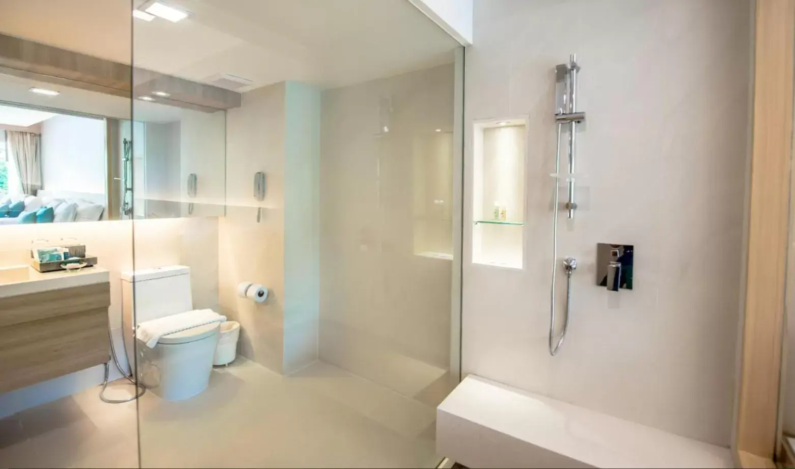 Bathroom in Phuket Graceland Resort and Spa - SHA Extra Plus