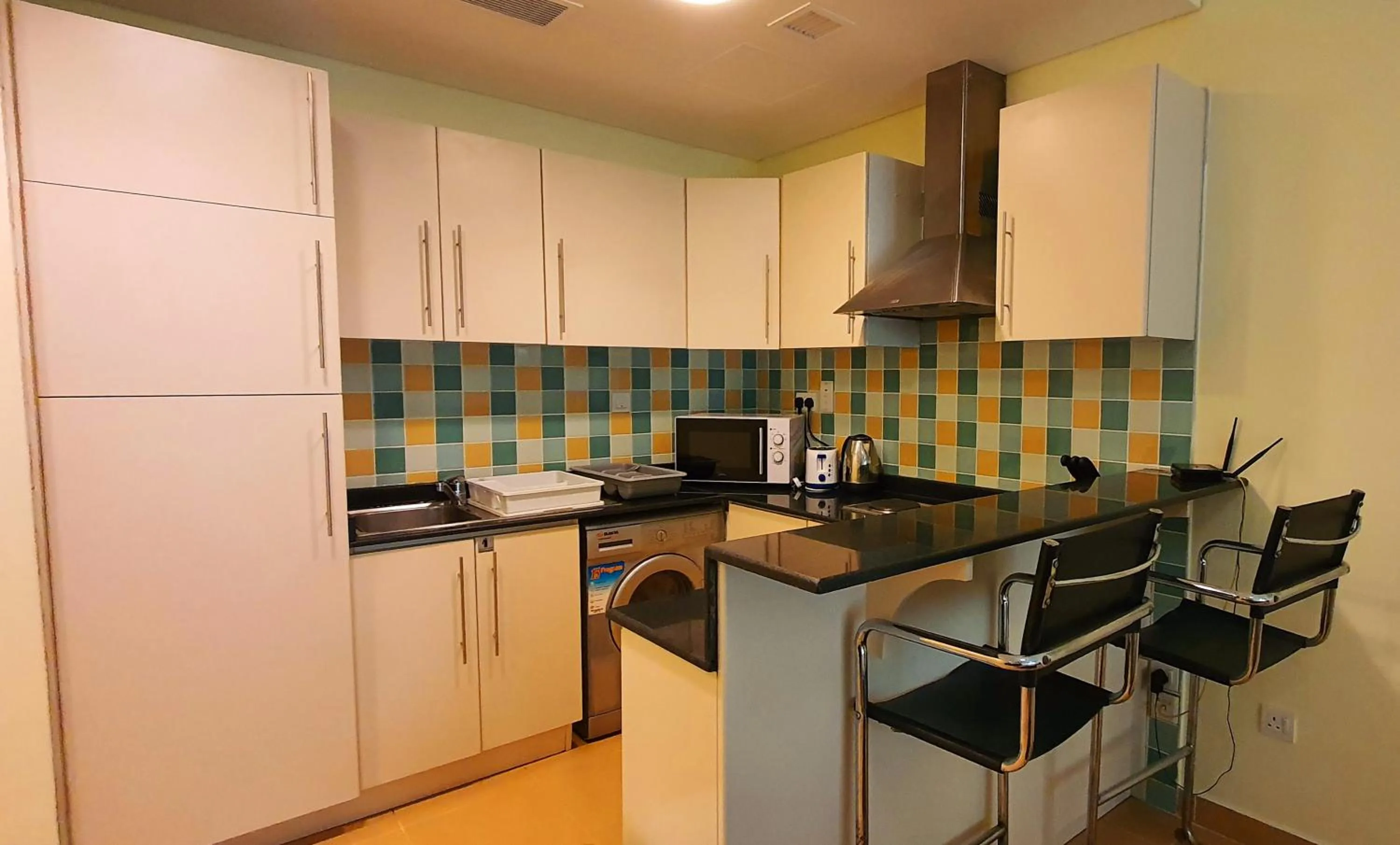 Kitchen or kitchenette in Tulip Hotel Apartments