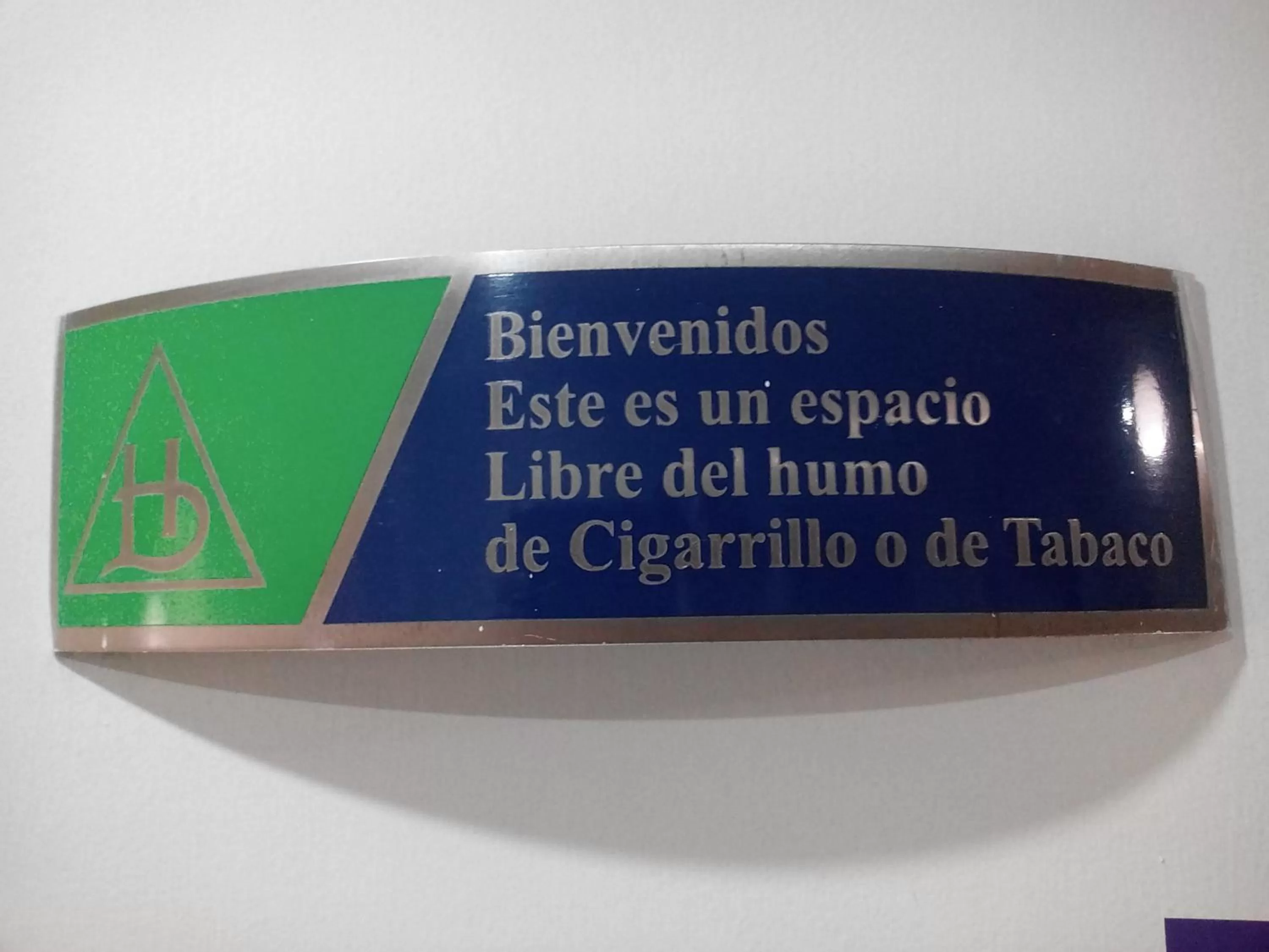 Logo/Certificate/Sign in Hotel El Deportista