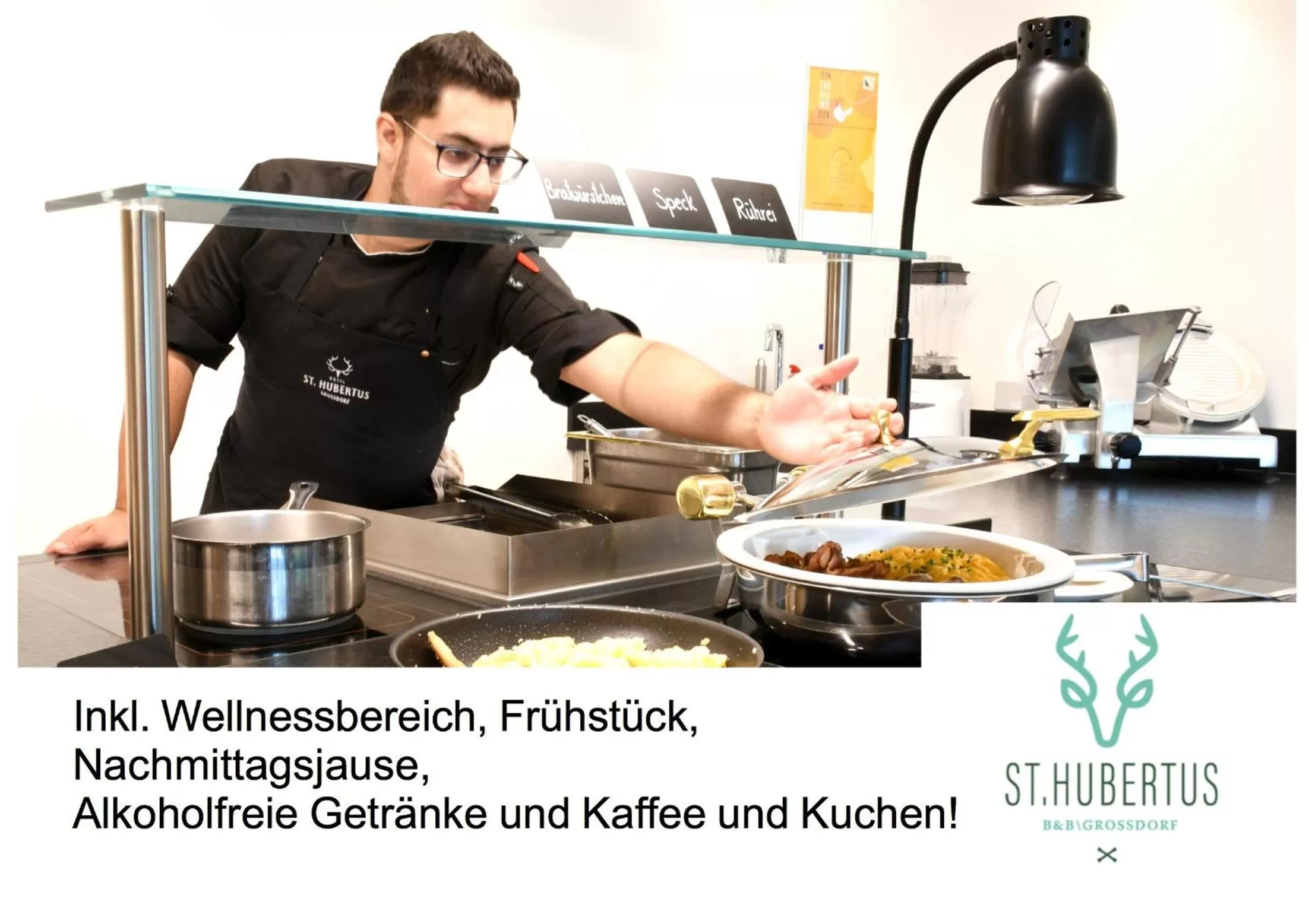 Property logo or sign in Hotel St Hubertus