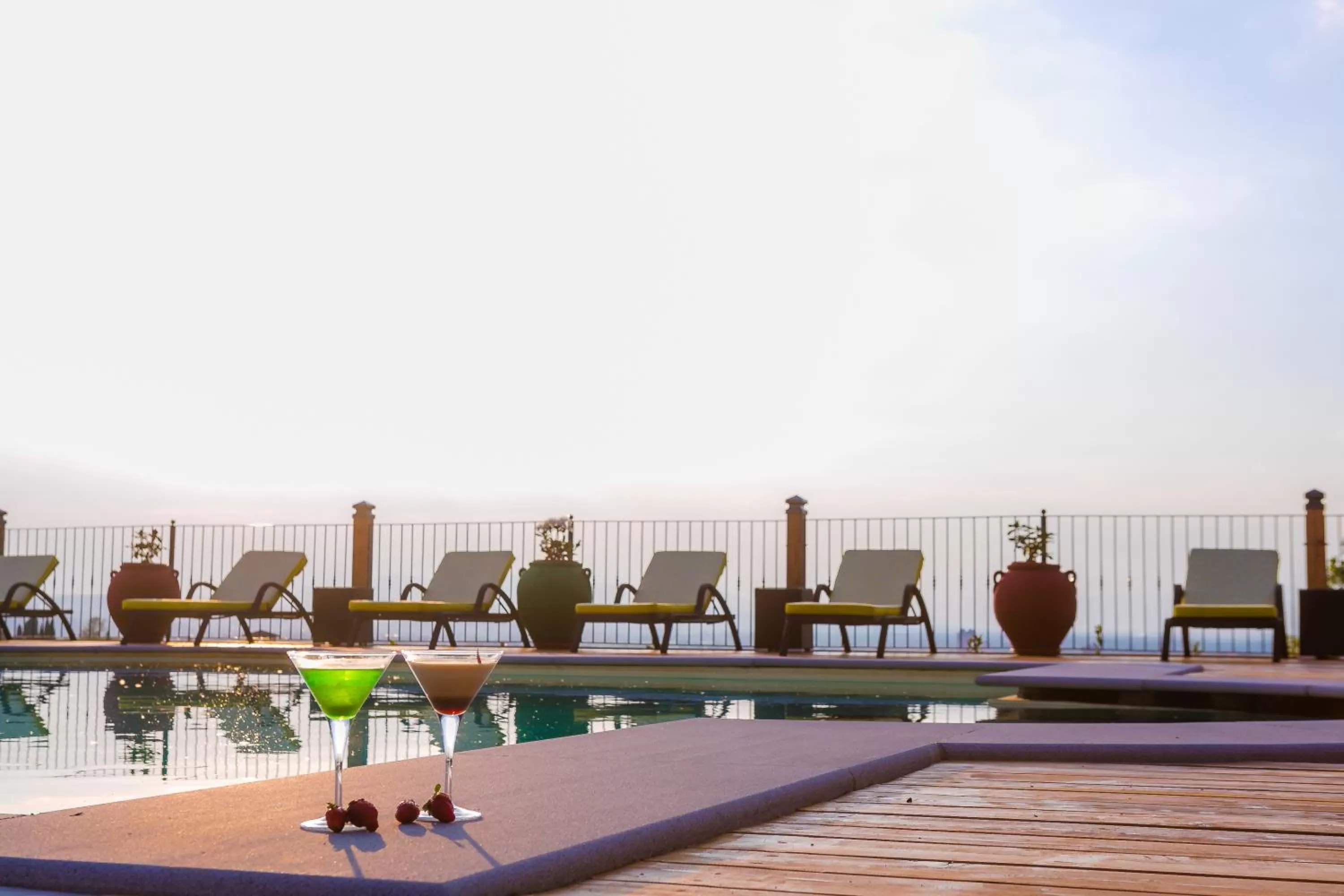 Swimming pool in Villa Tolomei Hotel & Resort