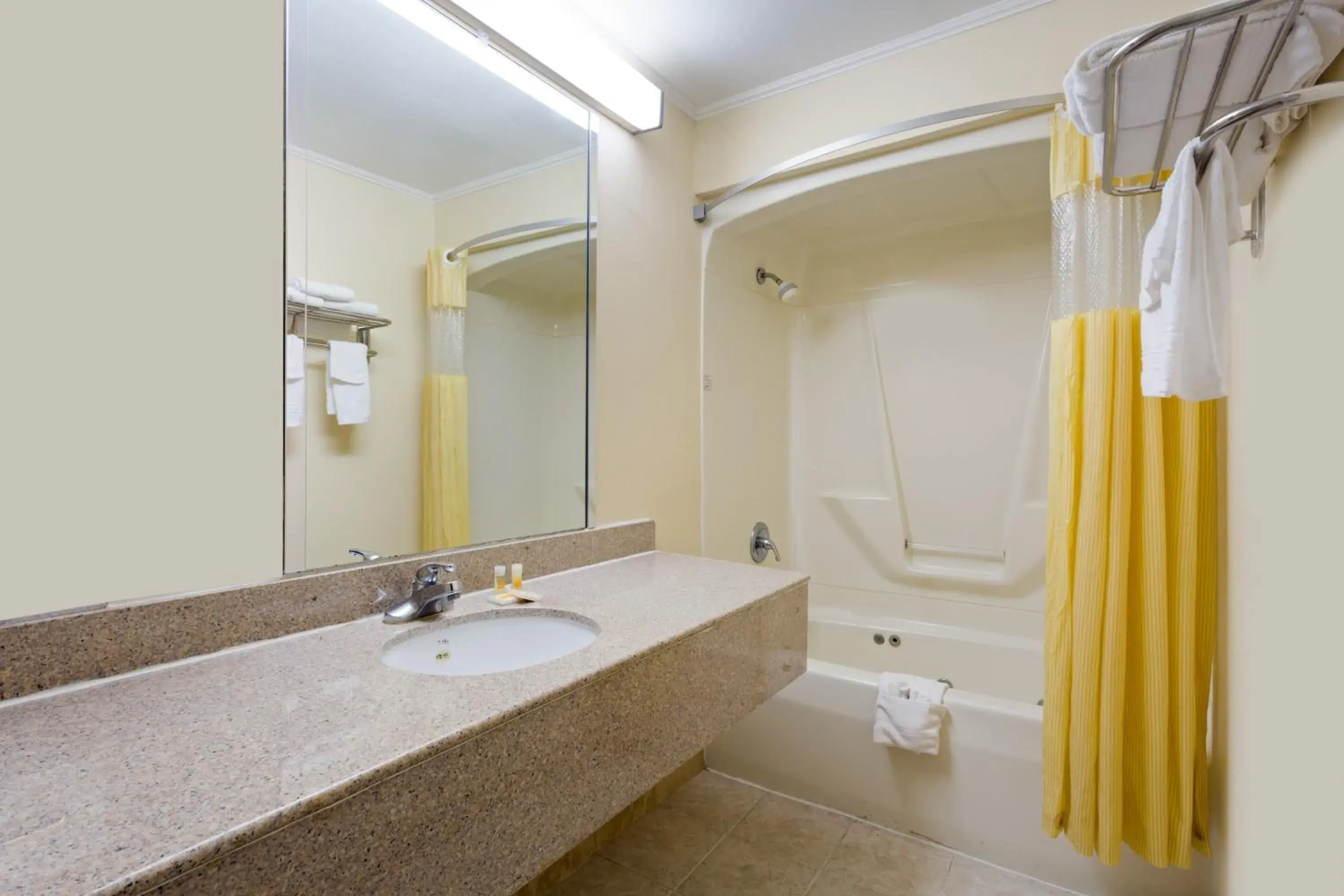 Bathroom in Days Inn by Wyndham Clinton