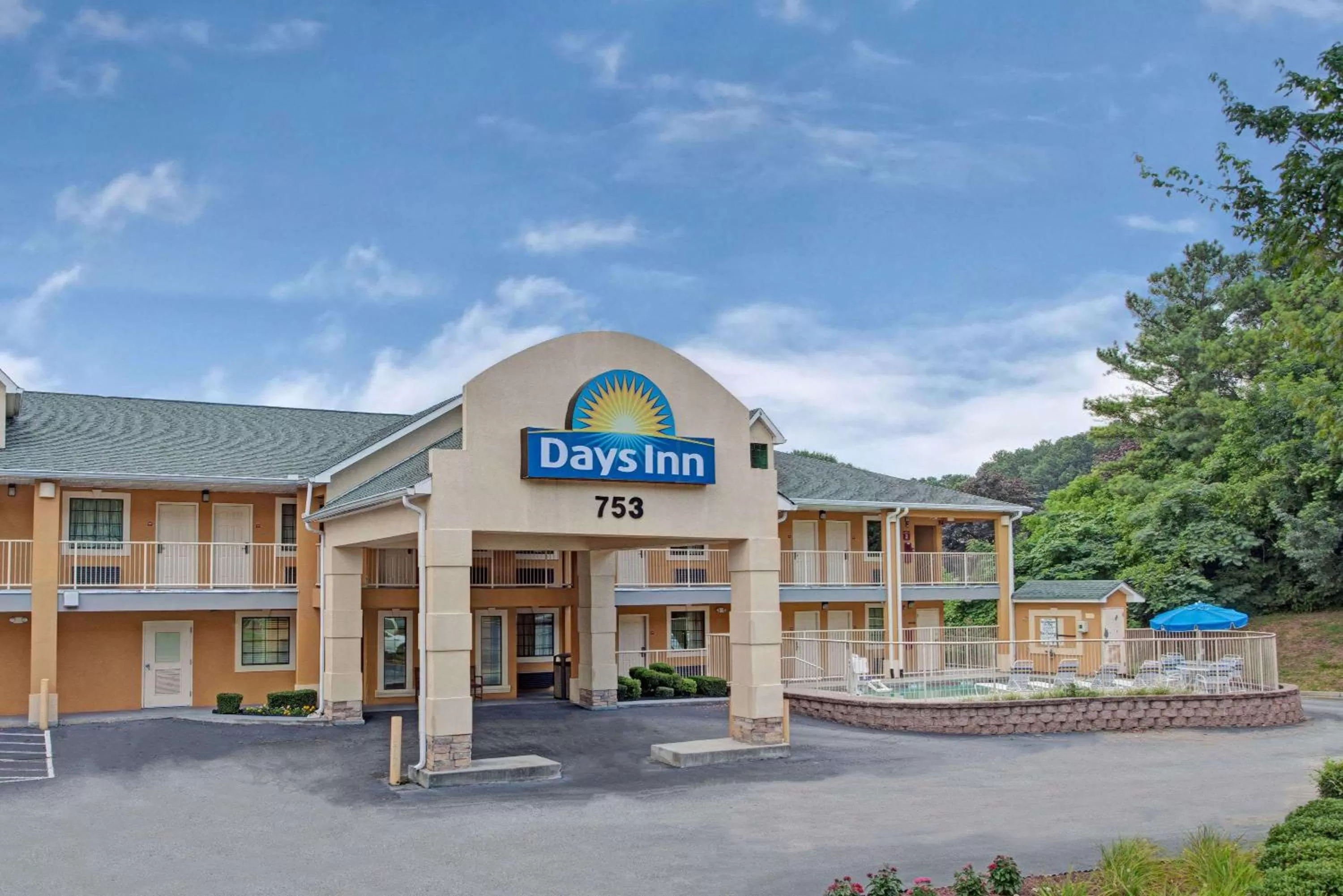 Property building in Days Inn by Wyndham Marietta White Water