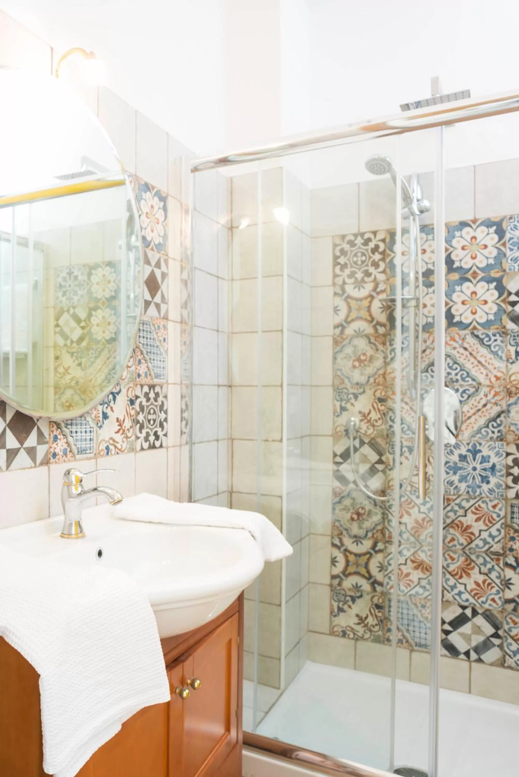 Shower in B&B Albachiara Casa di Campagna