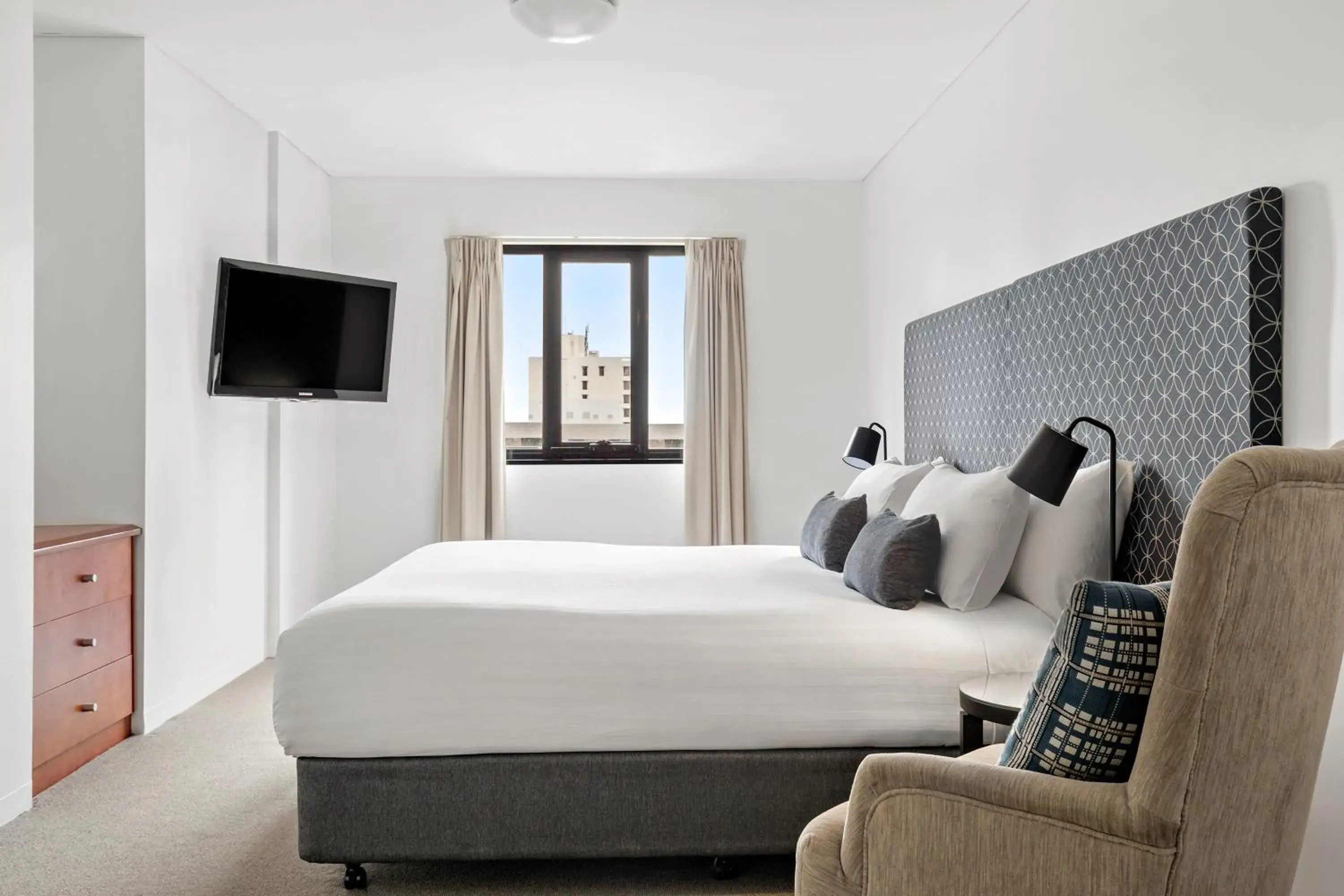 Bedroom in Mantra on Hay Perth