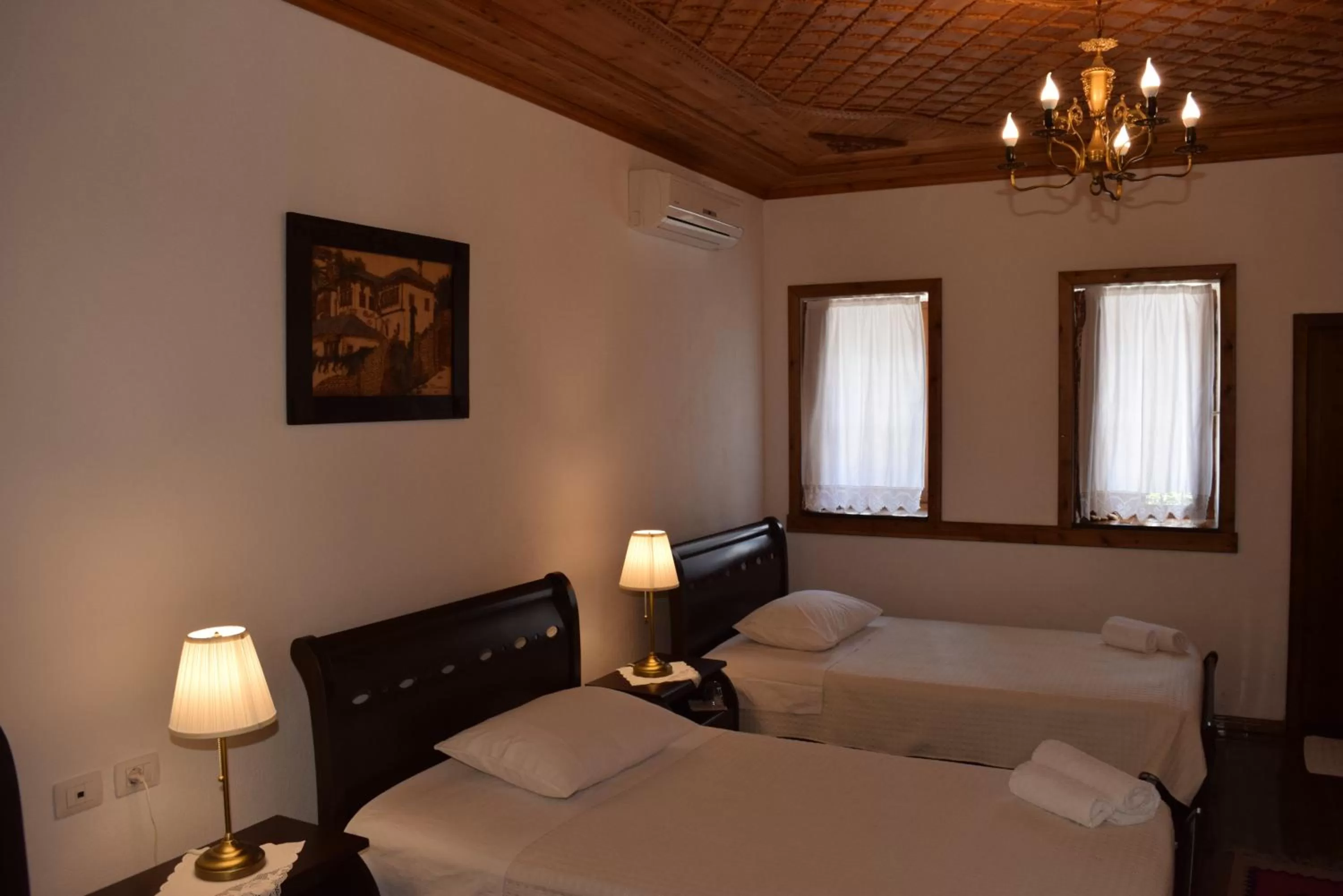 Bed in Hotel Gjirokastra