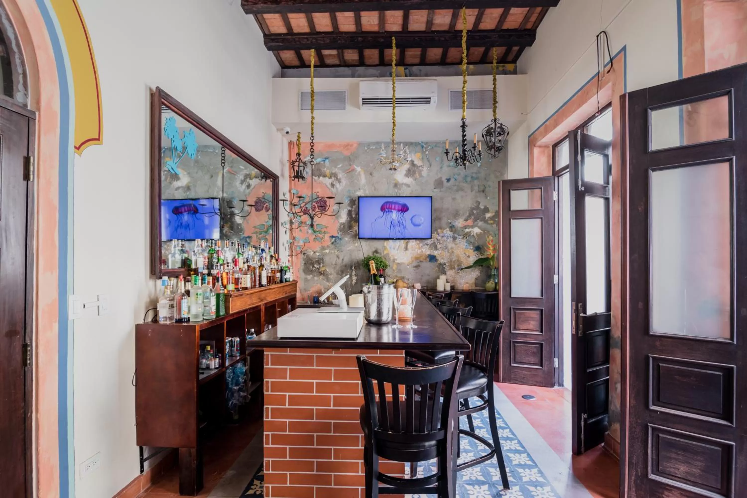 Lounge or bar in La Terraza de San Juan