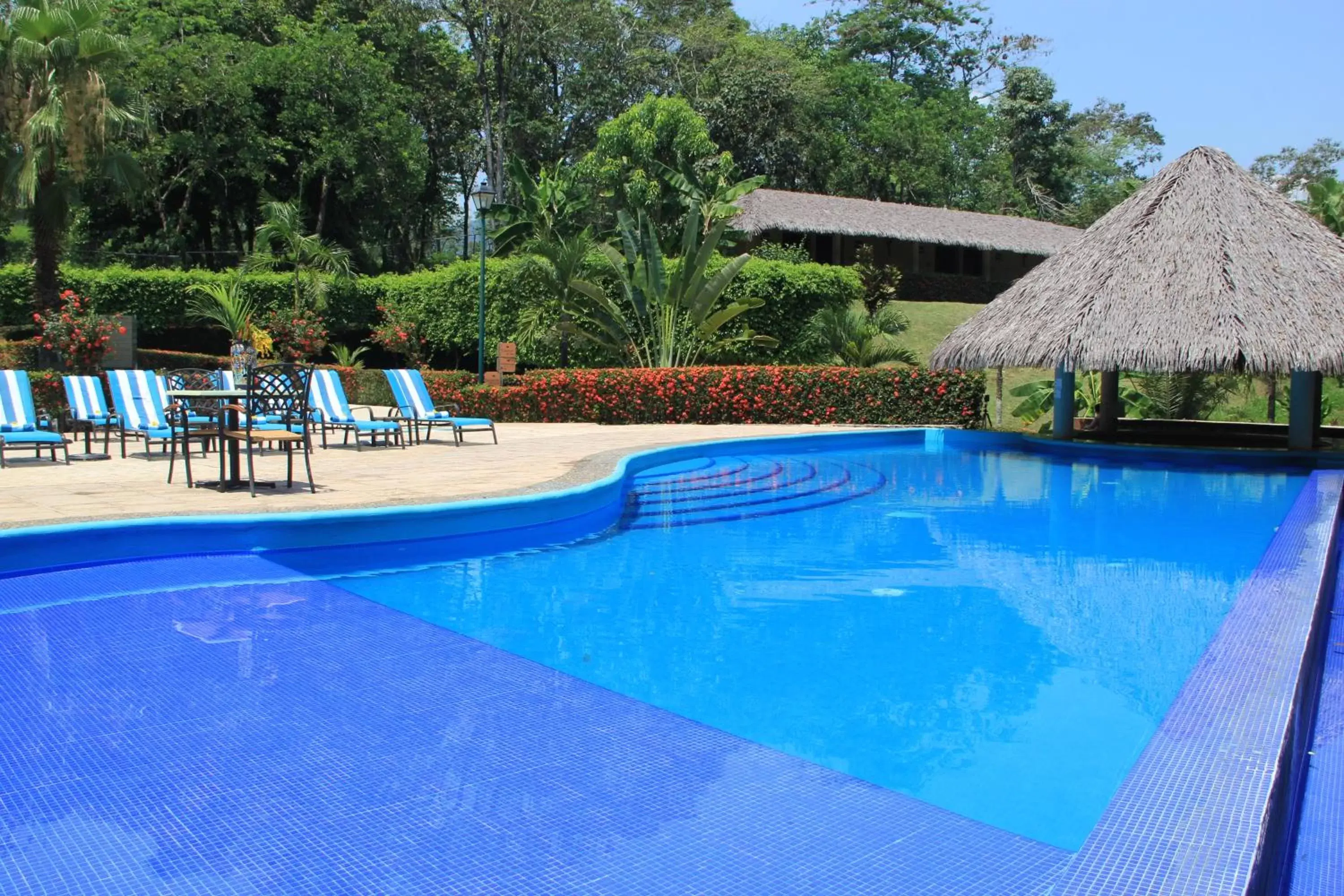 Swimming Pool in Hotel Villa Mercedes Palenque