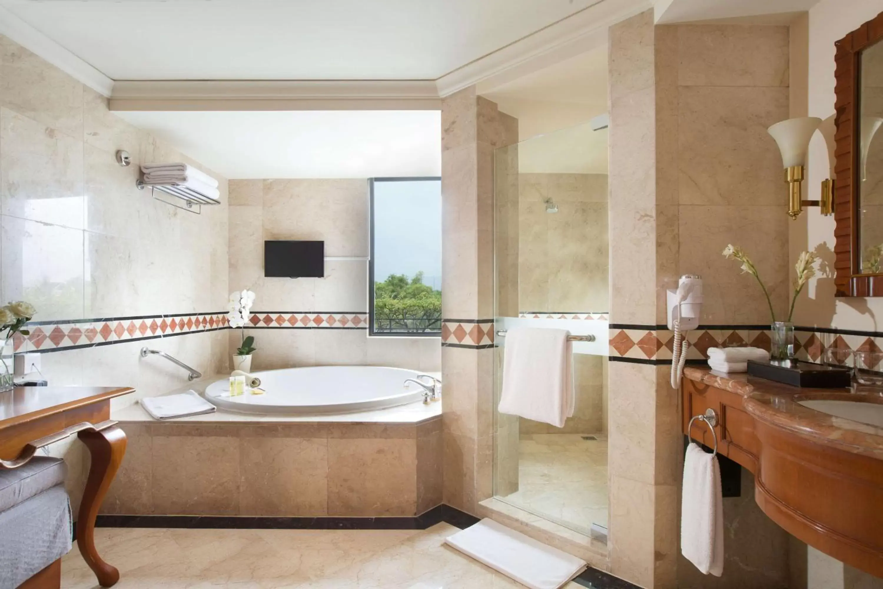 Photo of the whole room, Bathroom in Hyatt Regency Yogyakarta