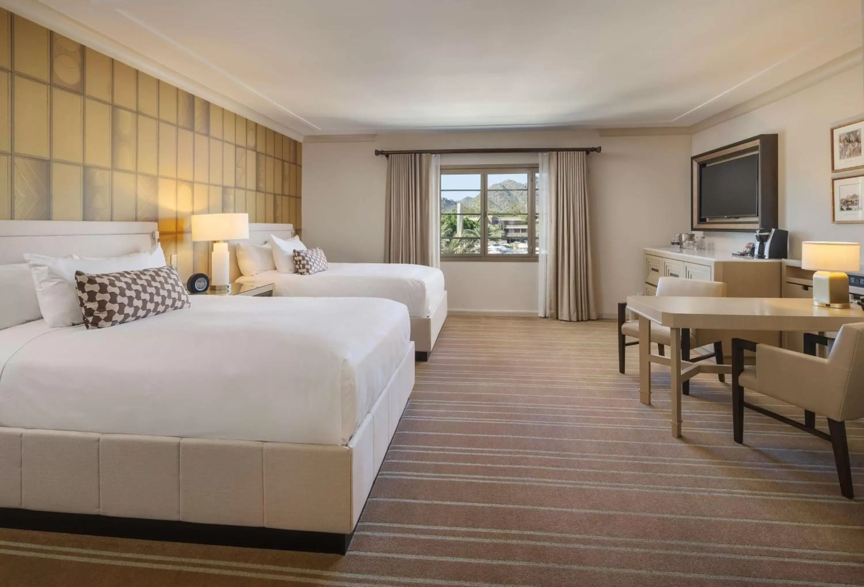 Resort Queen Room with Two Queen Beds and Mobility Accessible Tub in Arizona Biltmore A Waldorf Astoria Resort