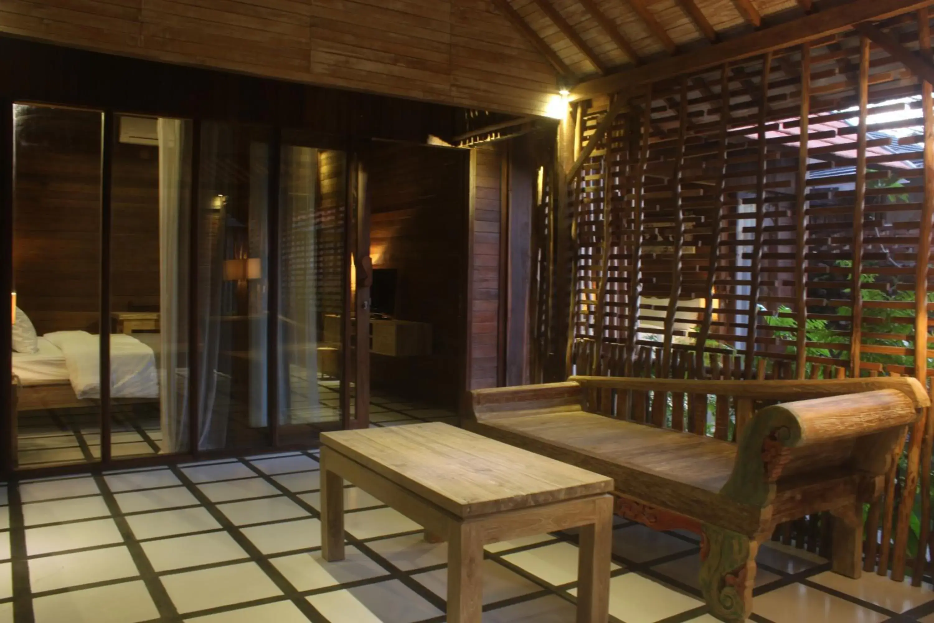 Living room in Umaya Villa Ubud