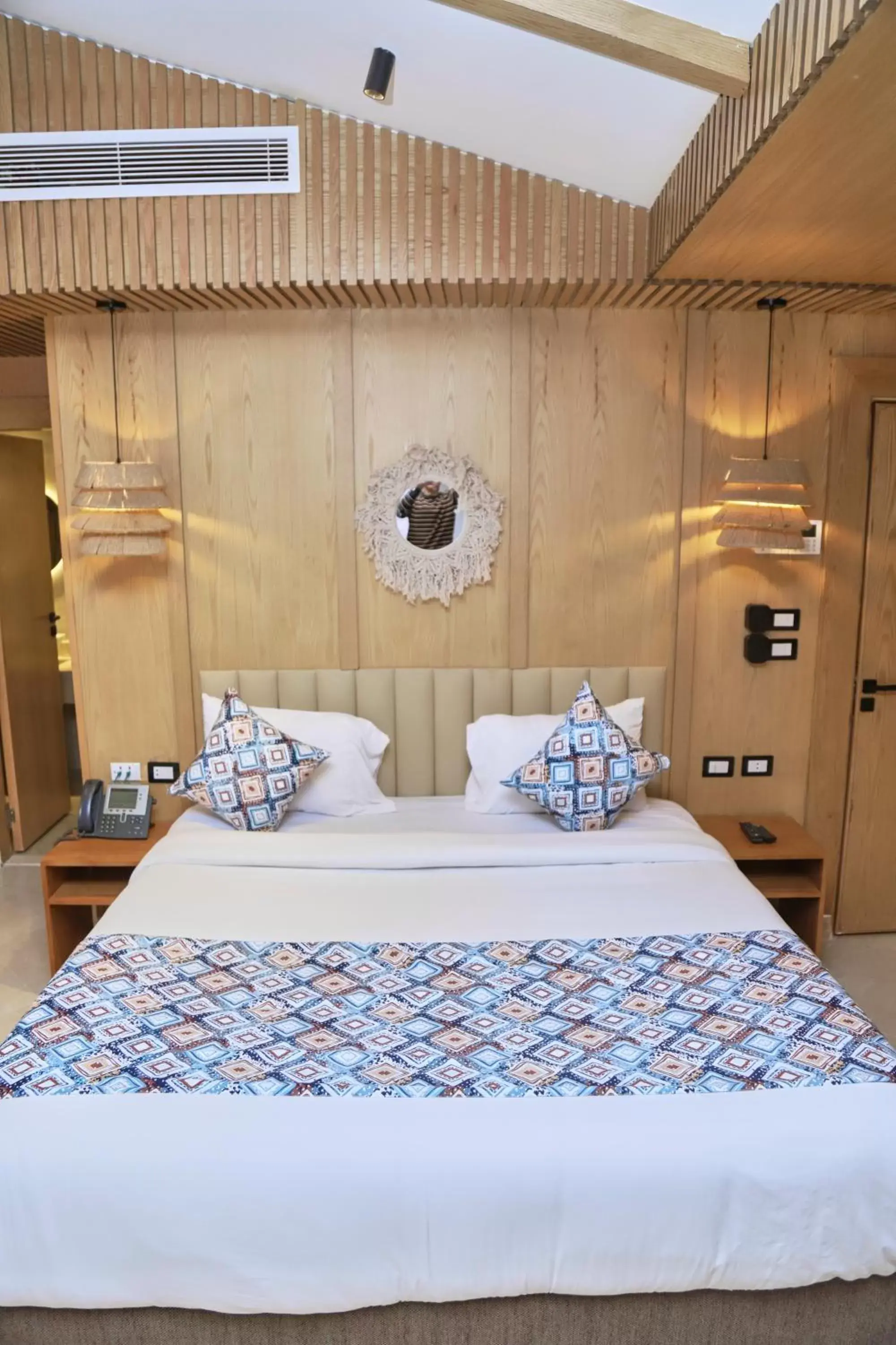 Bed in Panorama Bungalows Resort El Gouna