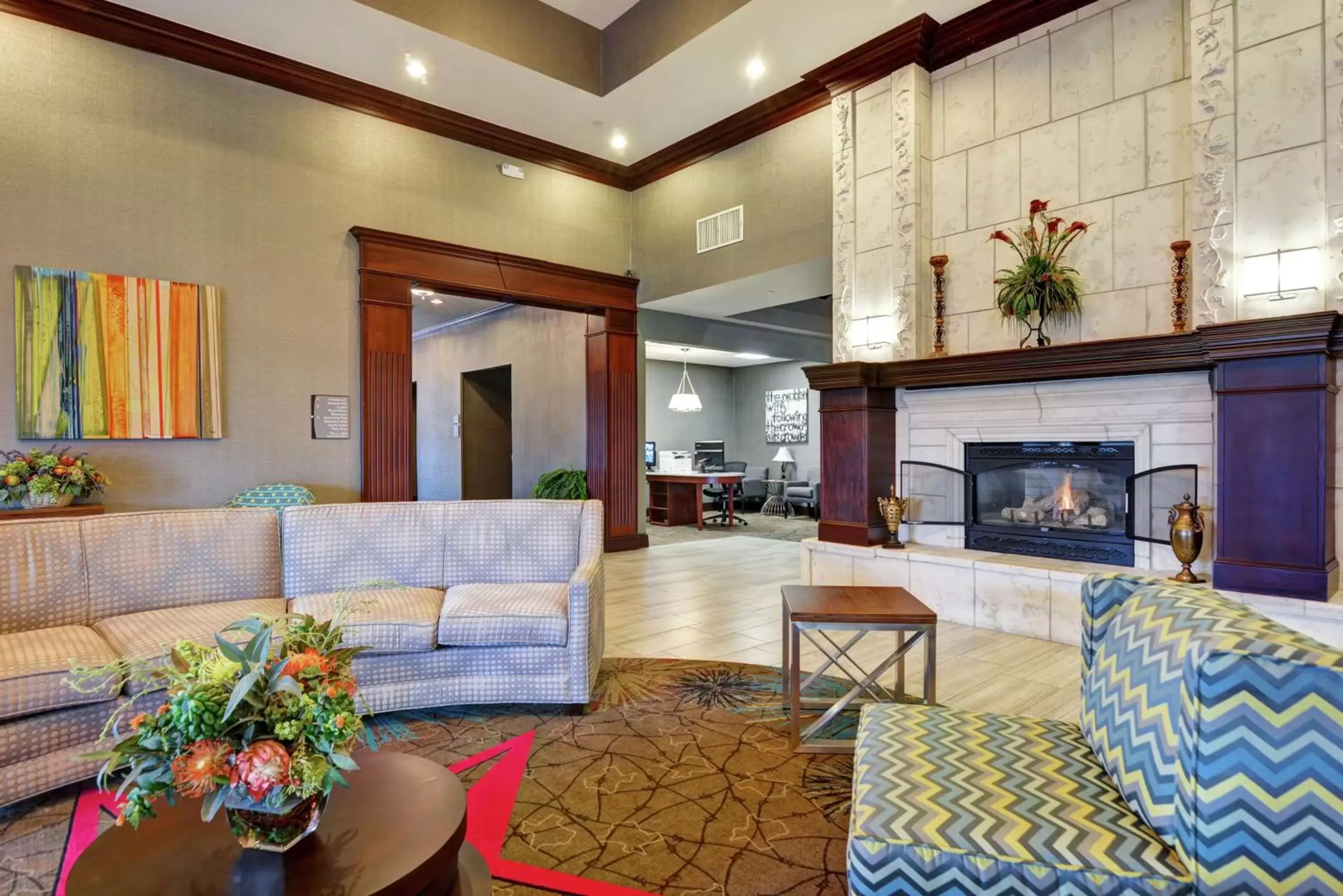 Property building, Seating Area in Homewood Suites by Hilton Amarillo