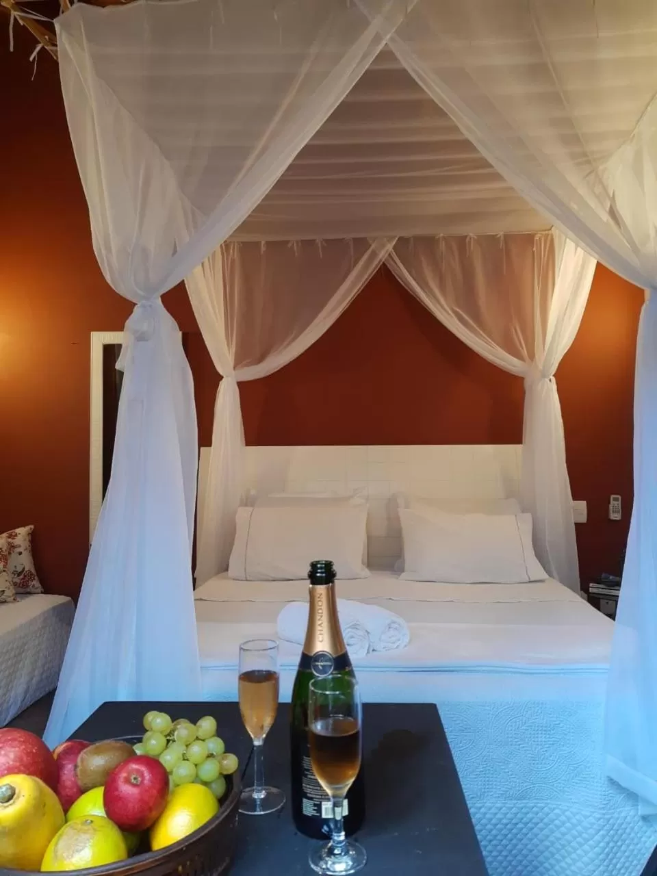 Bed in Magias de Paraty Ecopousada