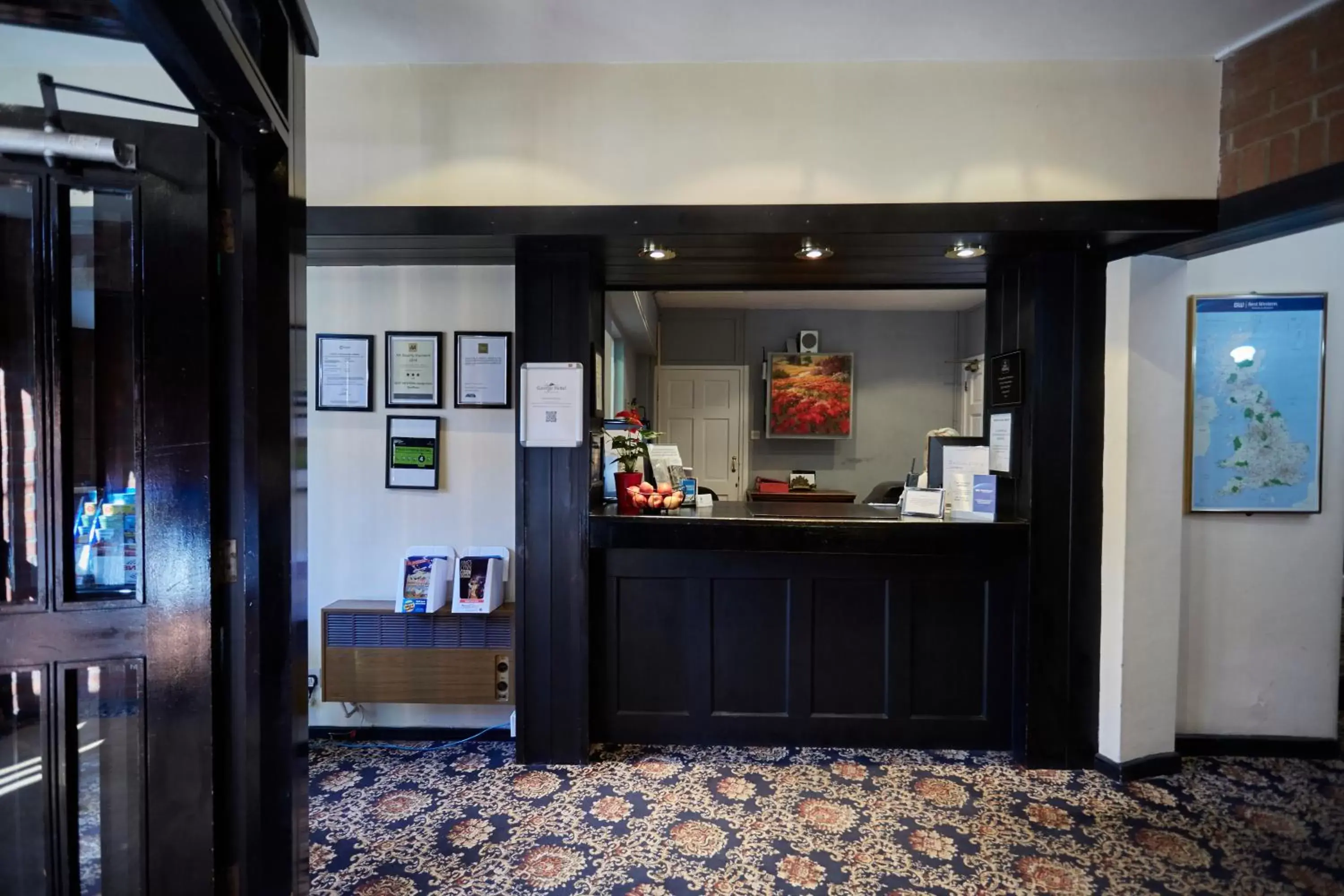 Lobby or reception, Lobby/Reception in Best Western The George Hotel, Swaffham