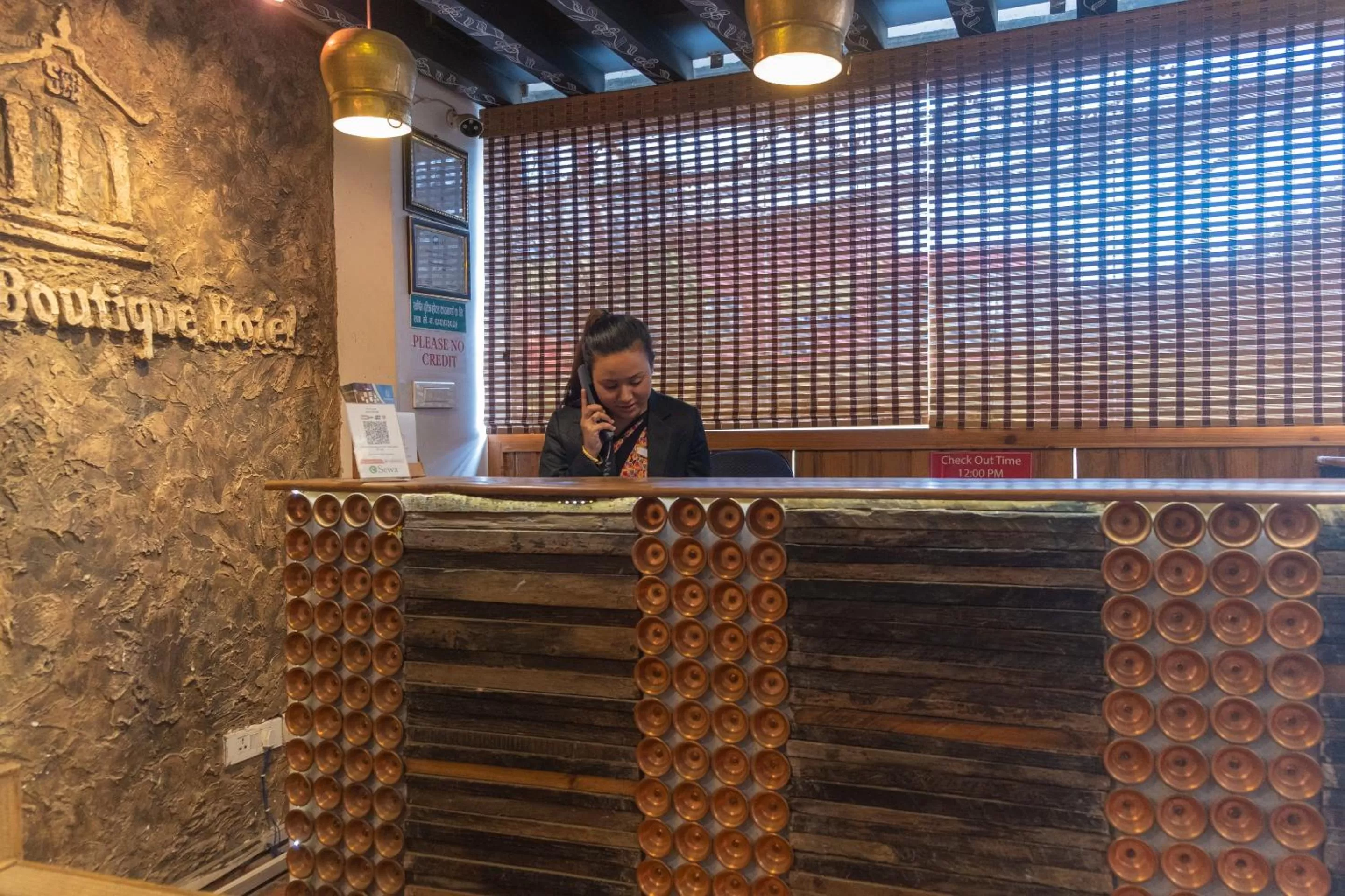 Lobby or reception in Swornim Boutique Hotel Kathmandu