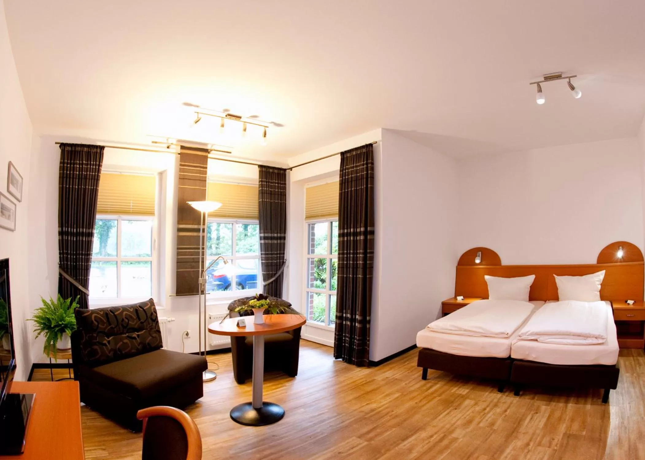 Photo of the whole room, Bed in Hotel Waldquelle