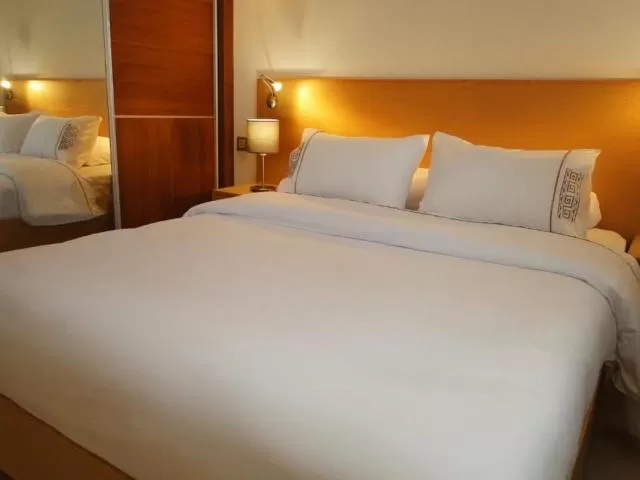 Bed in RESIDENCE PUERTO MARINA Corniche d'Asilah