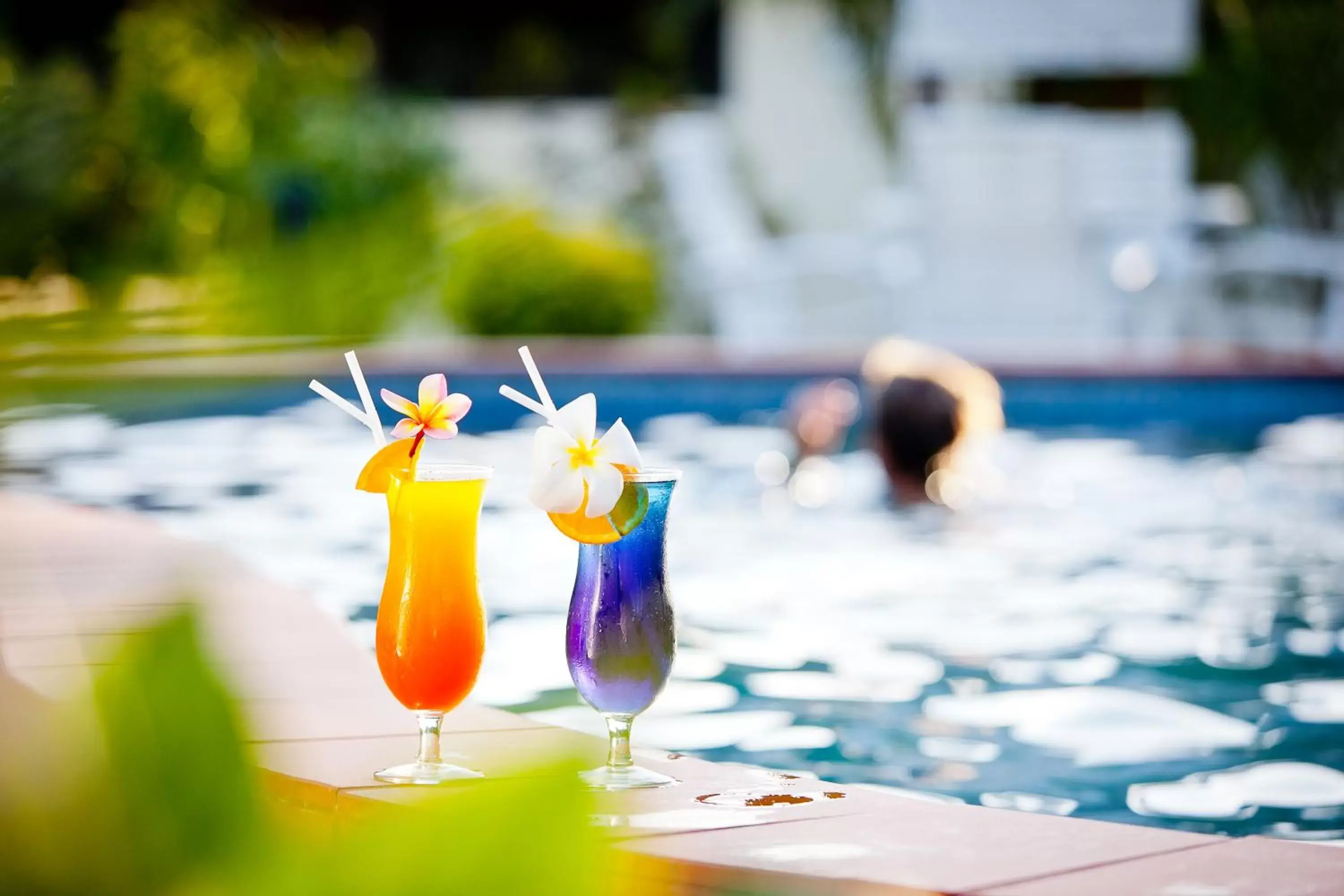 Swimming pool in Gecko's Resort Swimming pool in Gecko's Resort