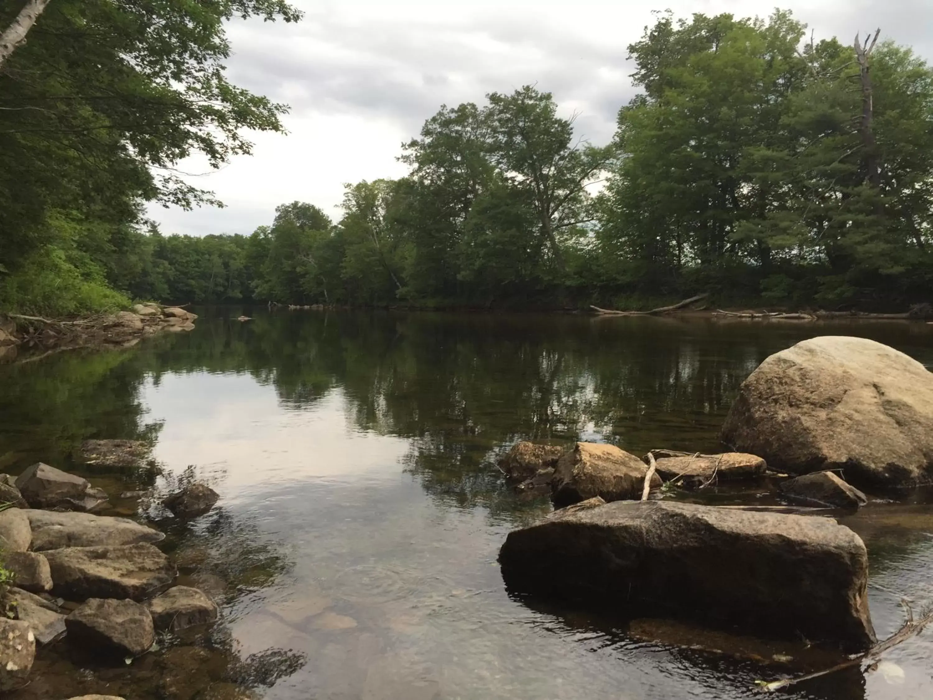 River view in Merrill Farm Inn River view in Merrill Farm Inn