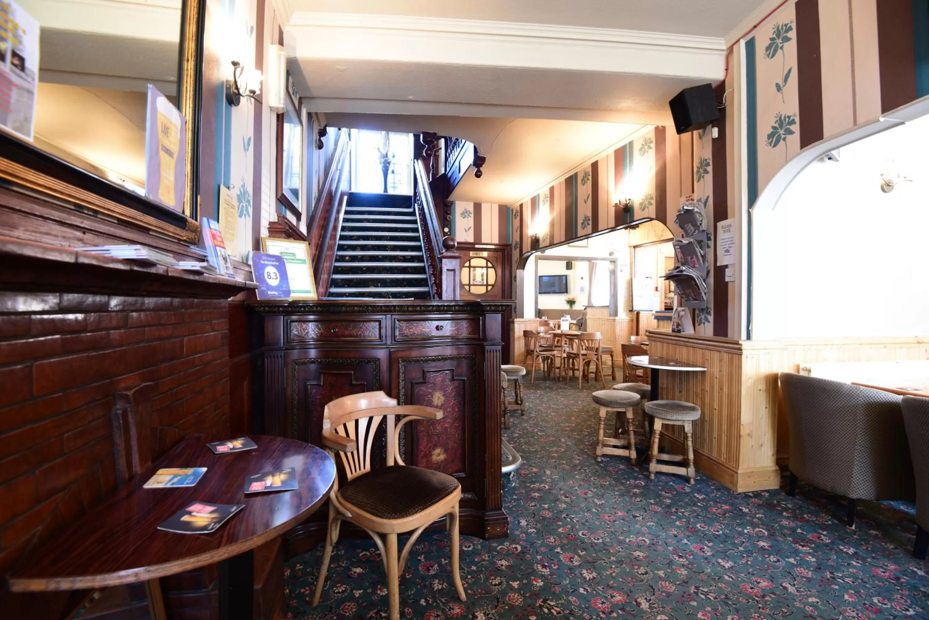 Lounge or bar in The Black Bull inn