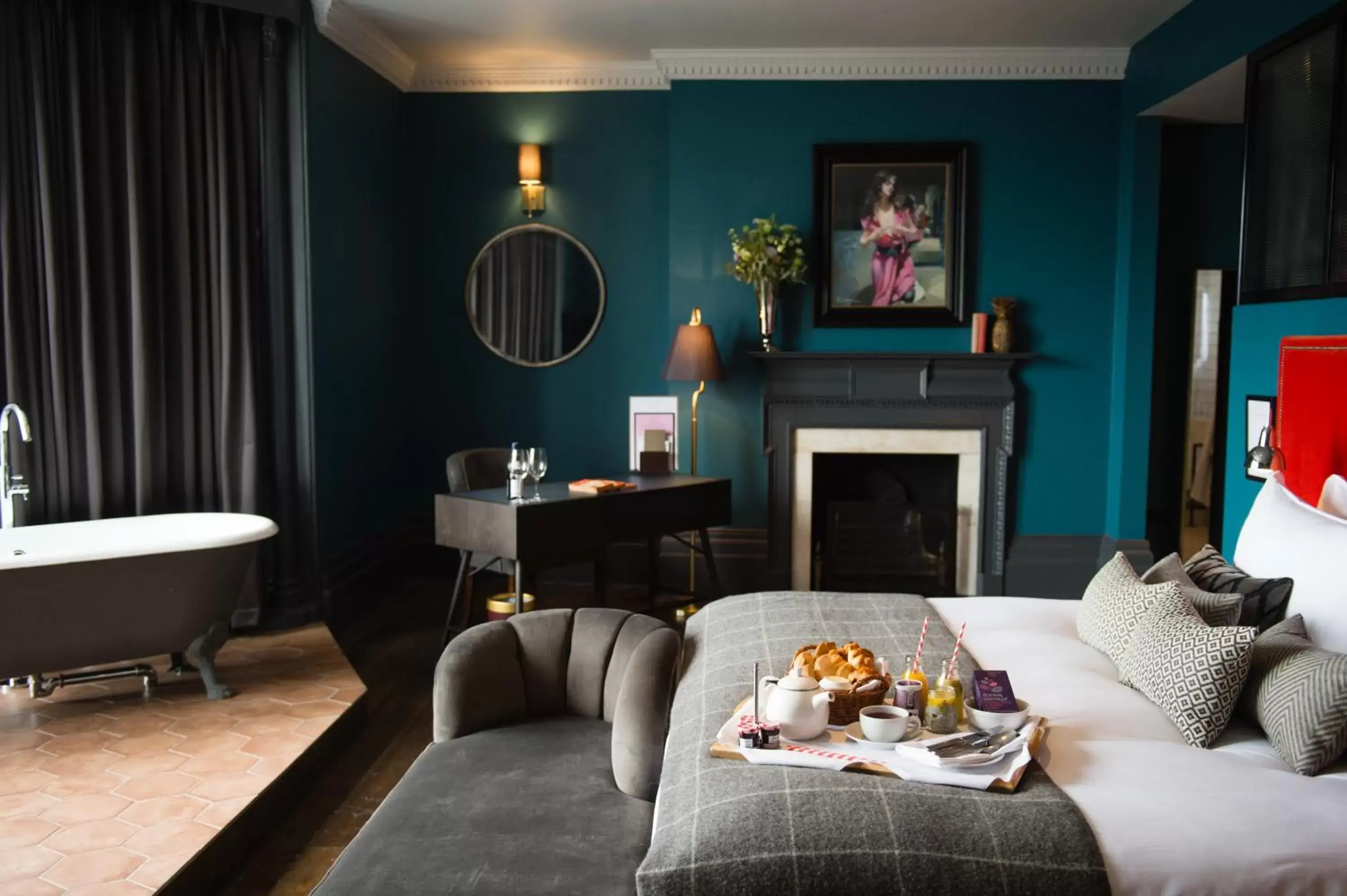 Bedroom in Avon Gorge by Hotel du Vin