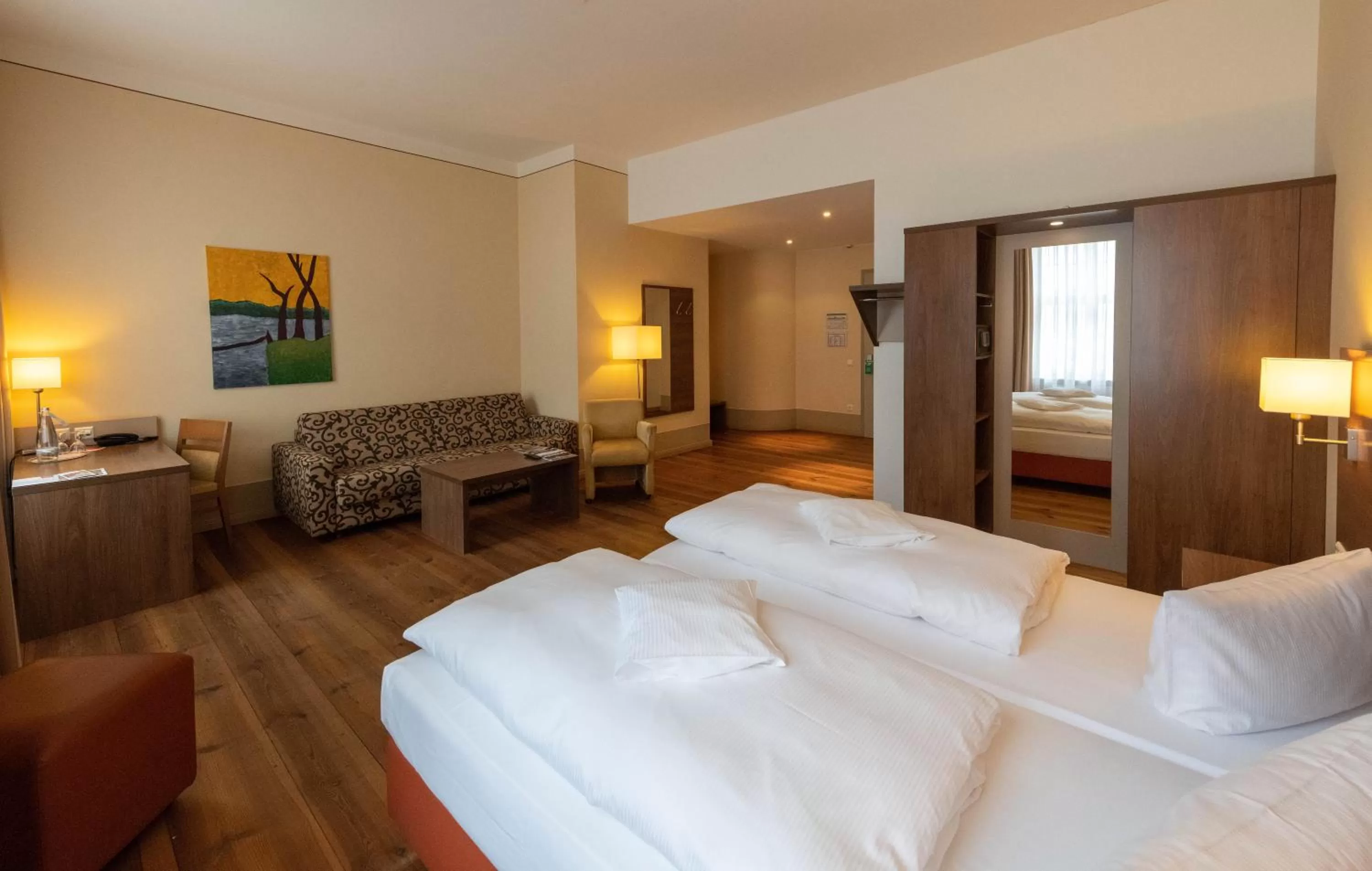 Photo of the whole room, Bed in Hotel am Großen Waisenhaus