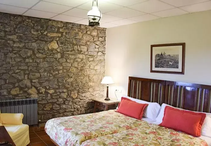 Bed in Hotel Los Caspios