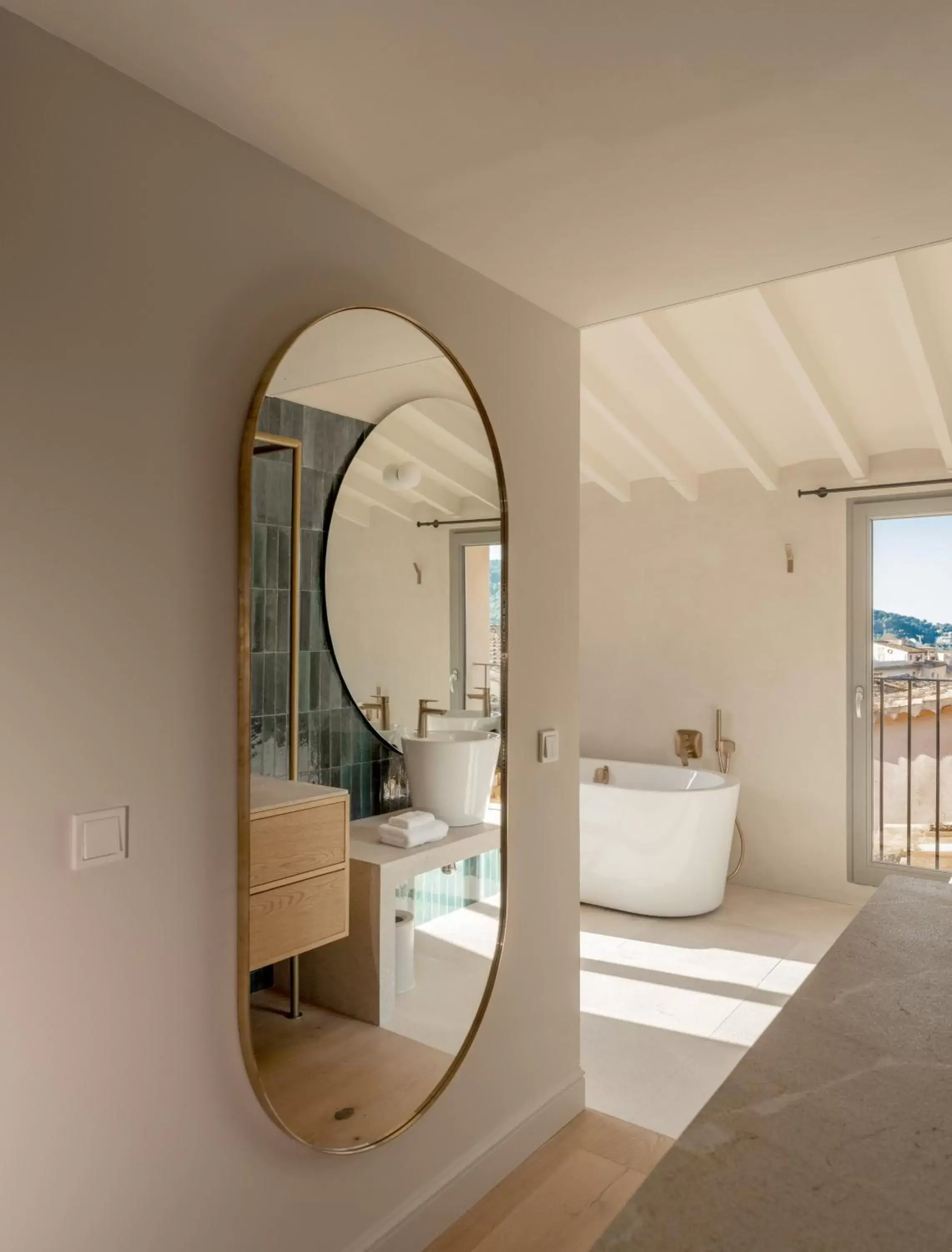 Bathroom in Can Verí Suites