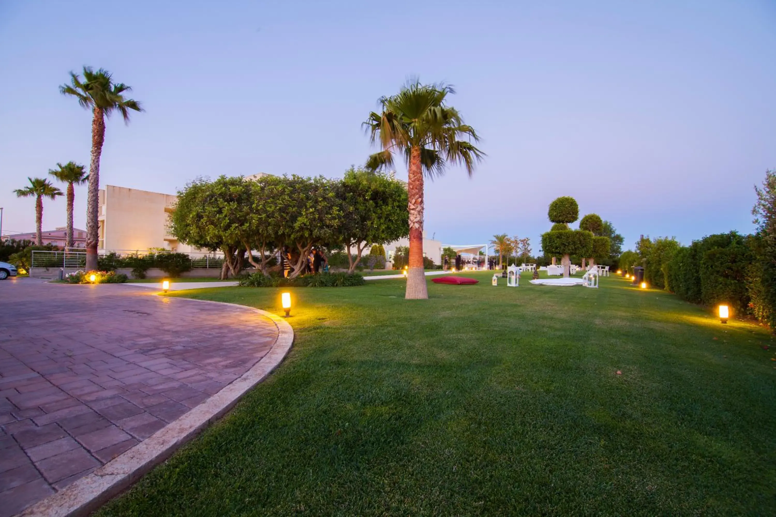 Garden in Modica Palace Hotel