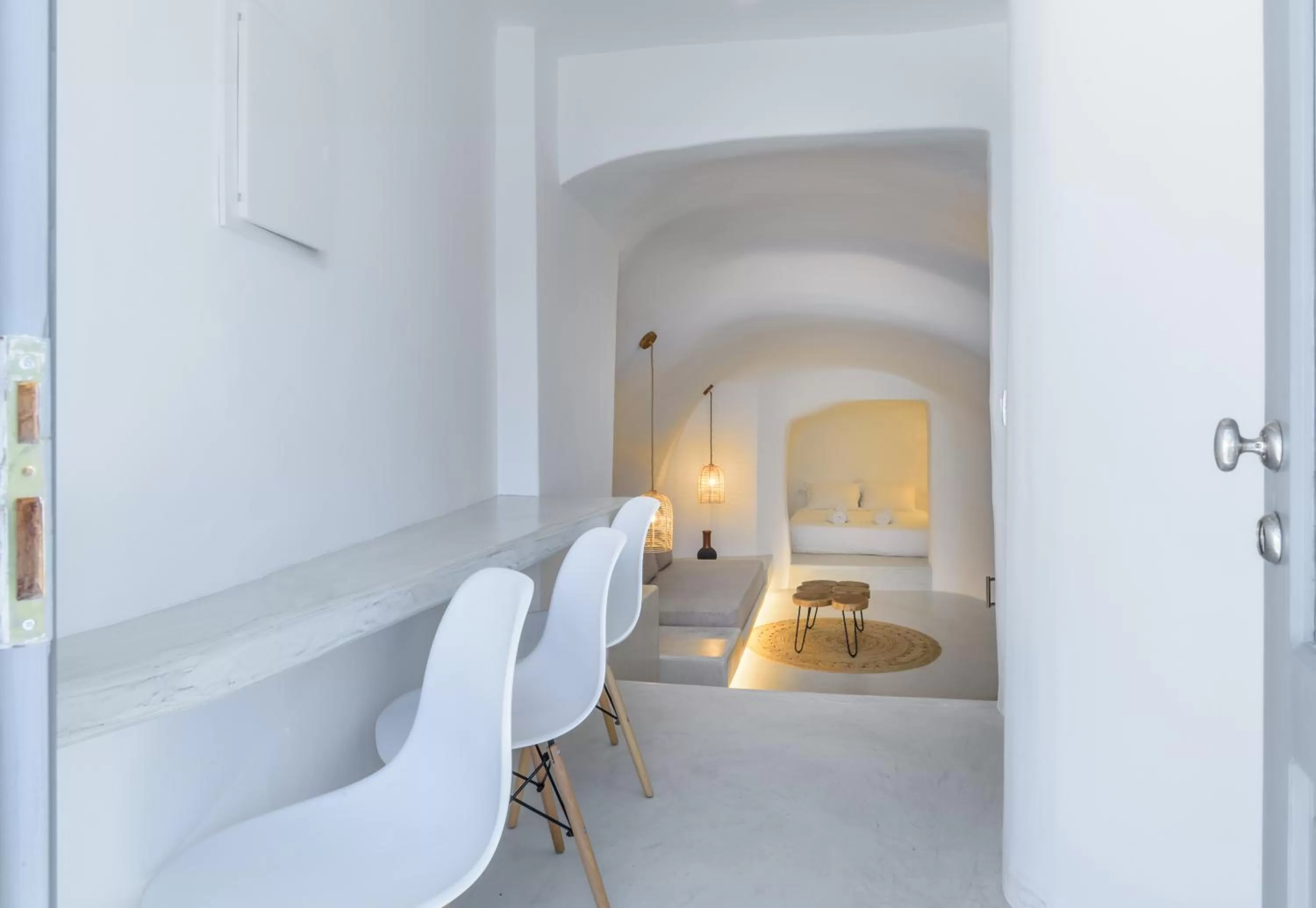 Living room in Anila Suites