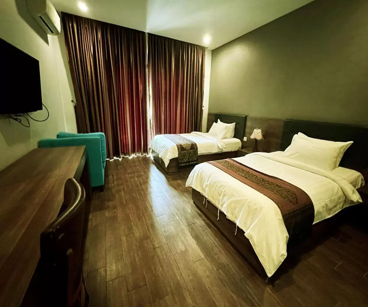 Bed in KEP BAY HOTEL & RESORT