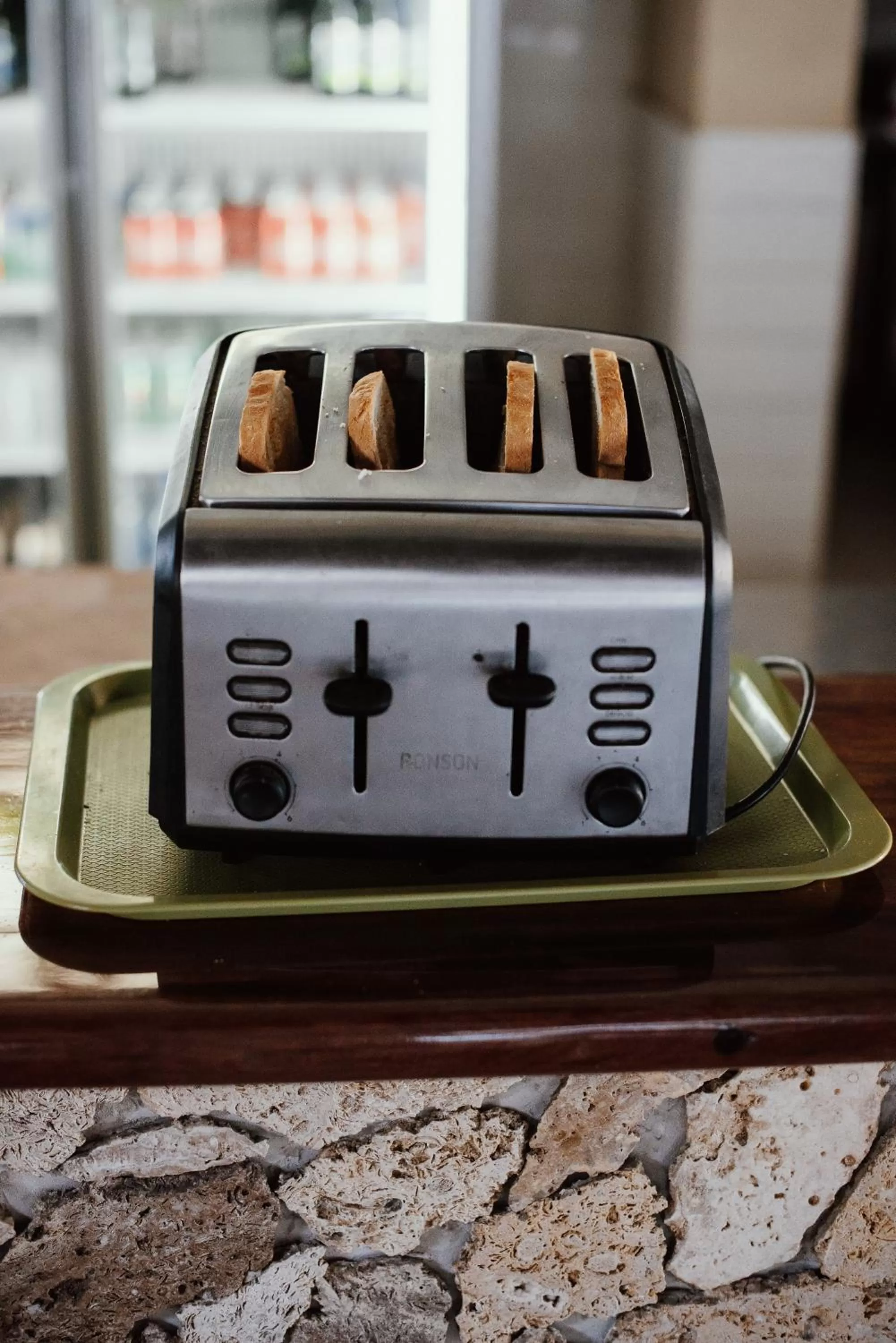 Buffet breakfast in Kaiviti Motel