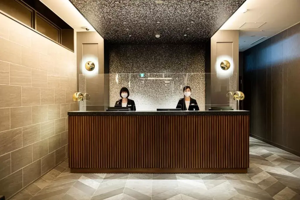 Lobby or reception, Staff in GRIDS PREMIUM HOTEL OSAKA NAMBA