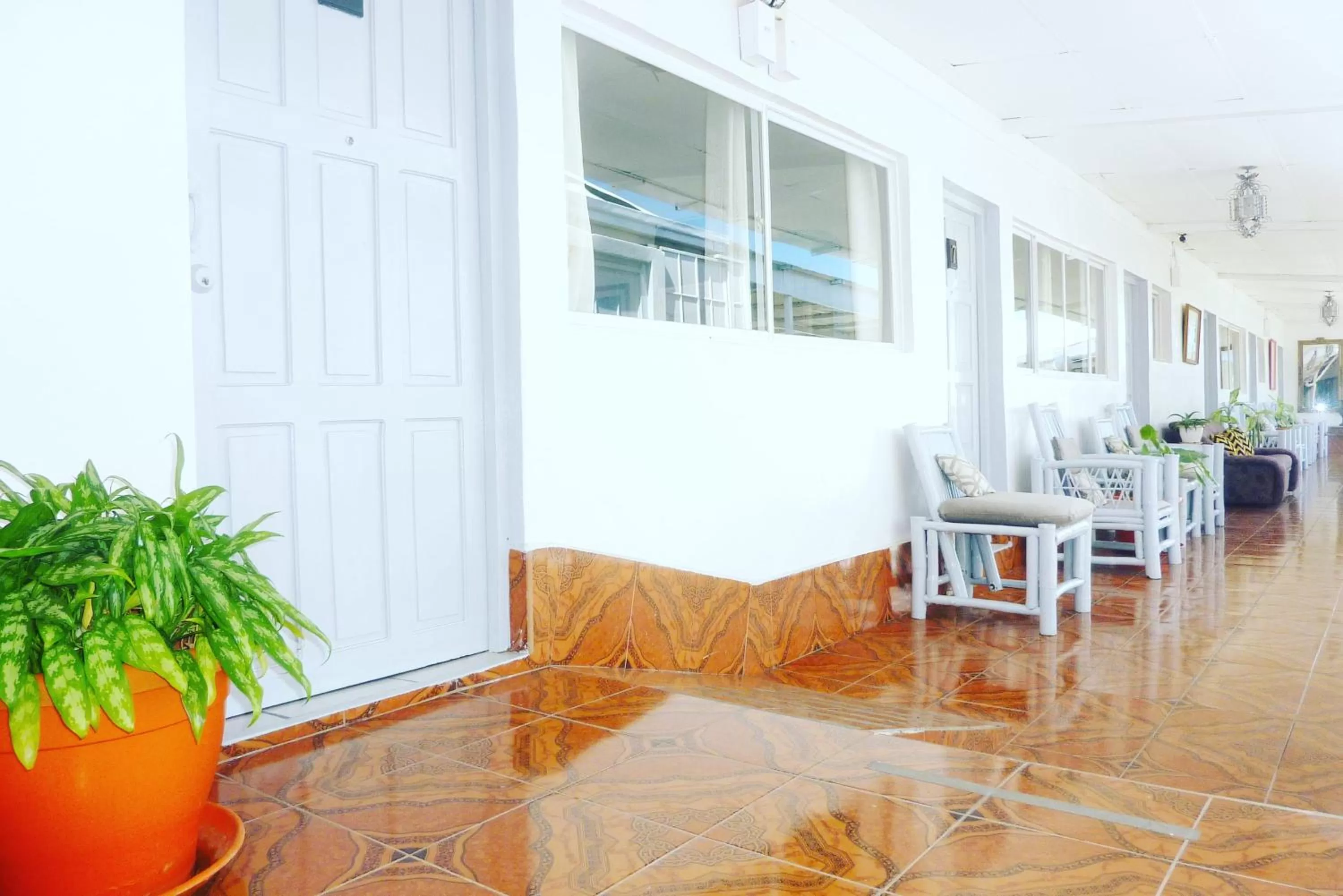 Patio in Hotel Ivania´s