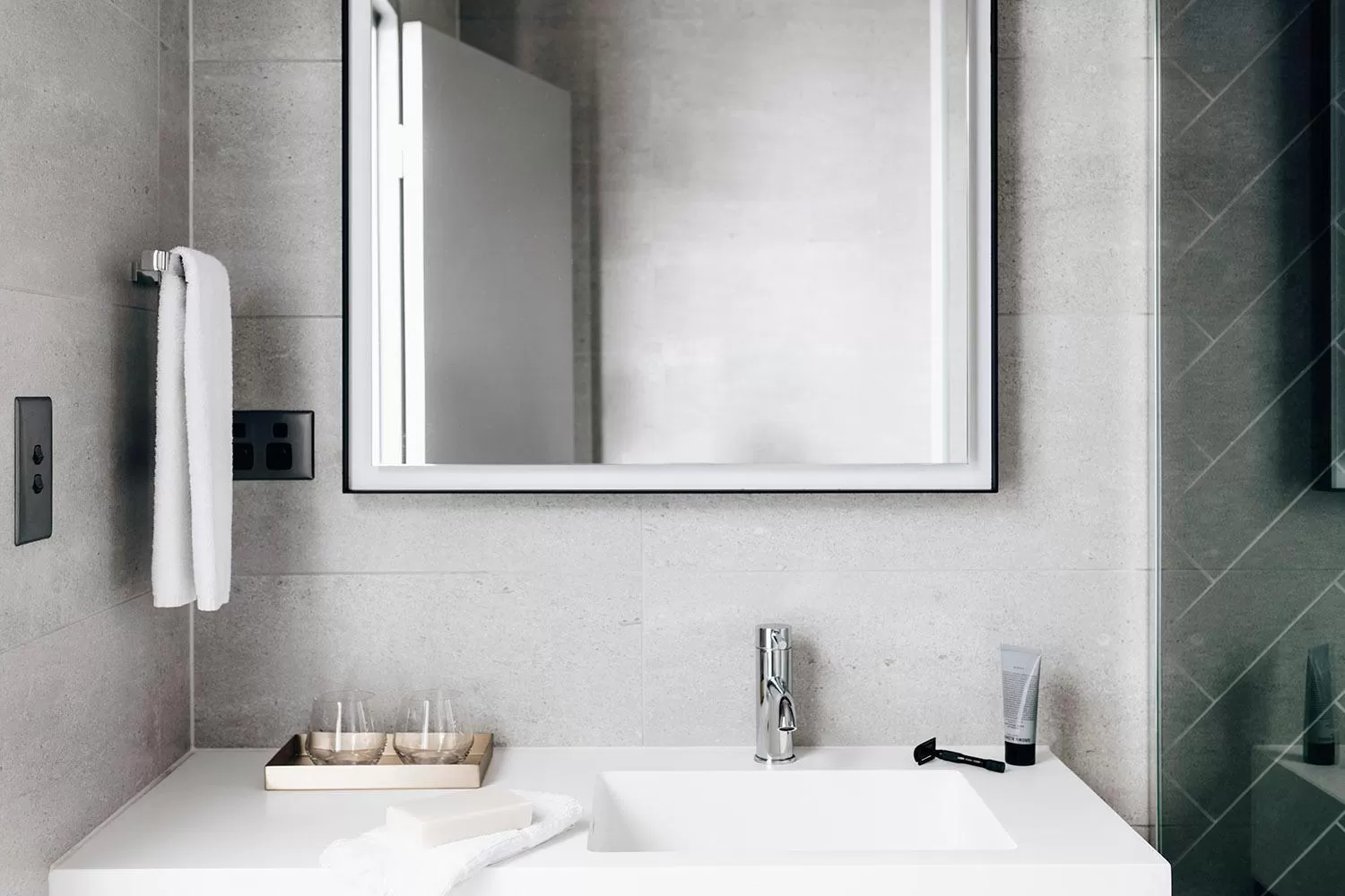 Bathroom in Novotel Melbourne South Wharf