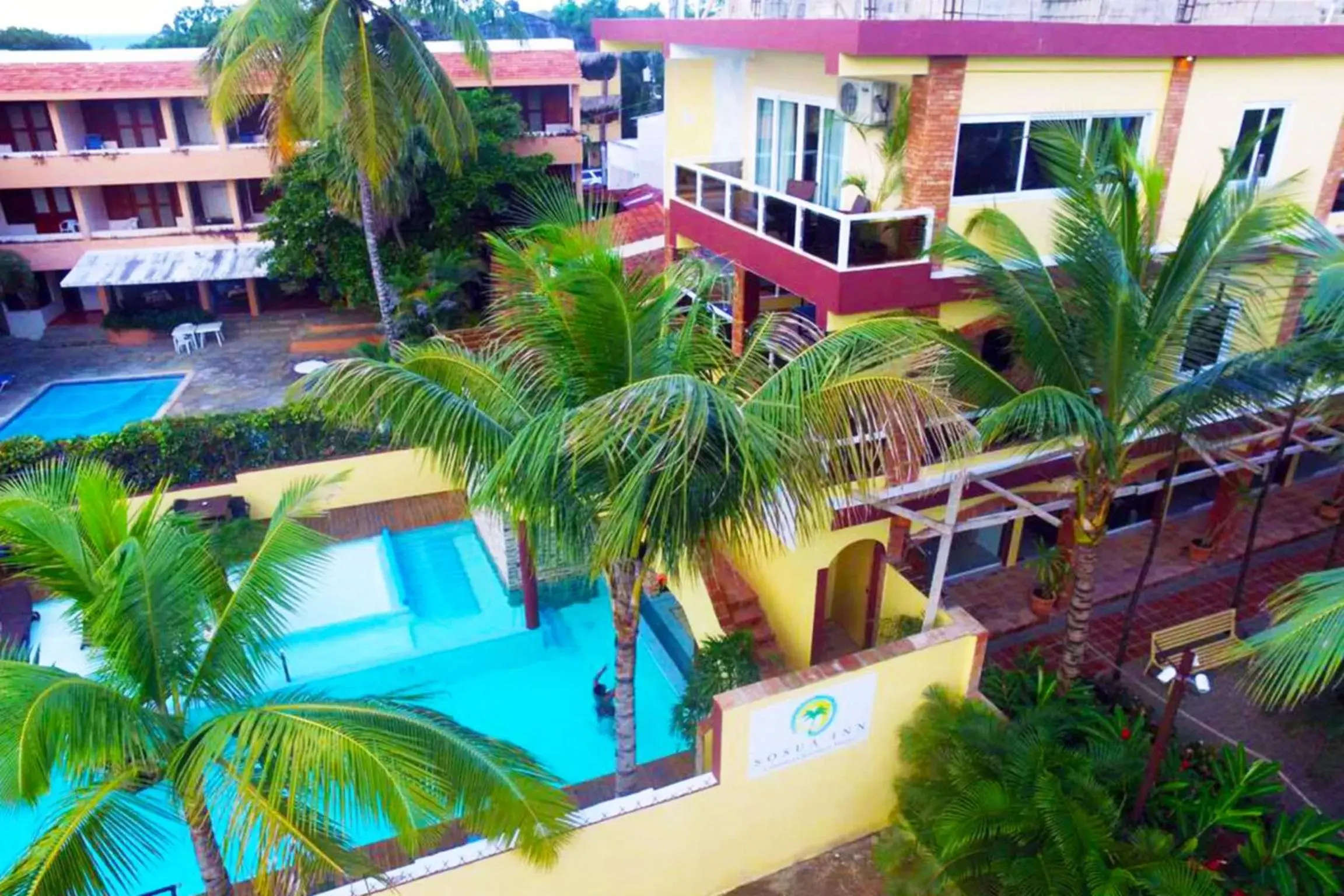 Patio, Pool View in Sosua Inn Hotel