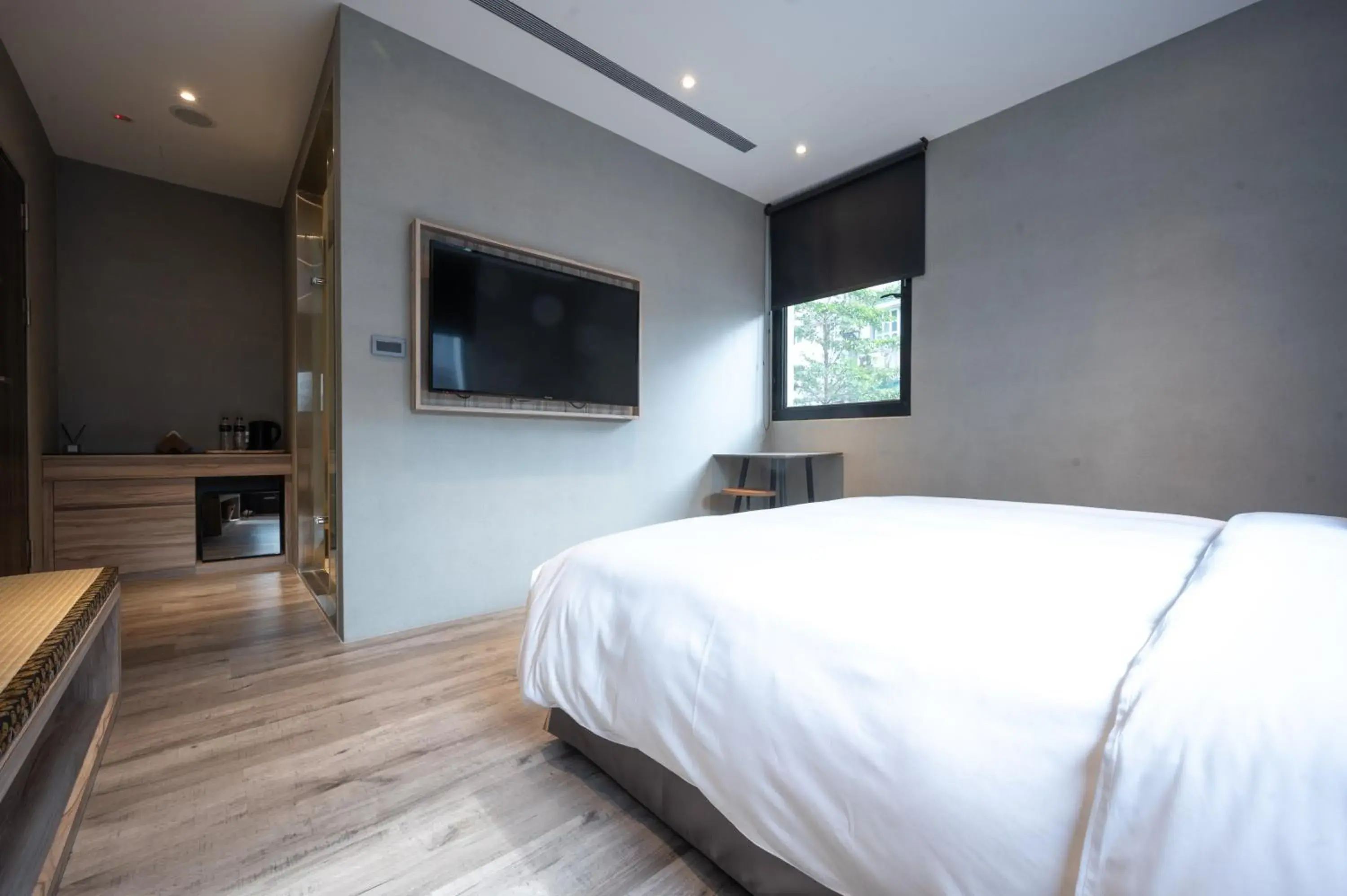 Bedroom, Bed in Yunoyado Onsen Hotspring Hotel Deyang