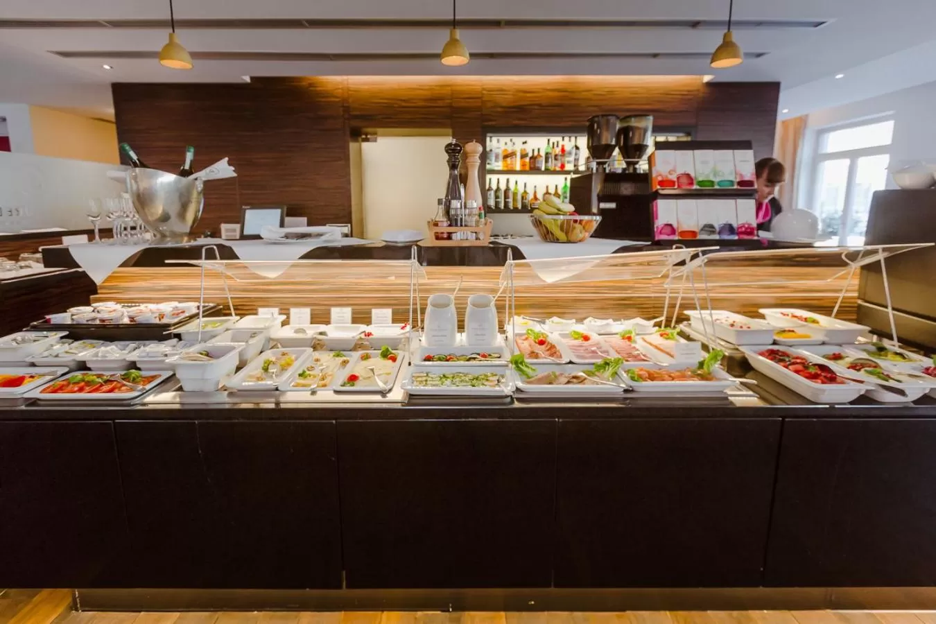 Restaurant/places to eat in Aqua Aurelia Suitenhotel an den Thermen