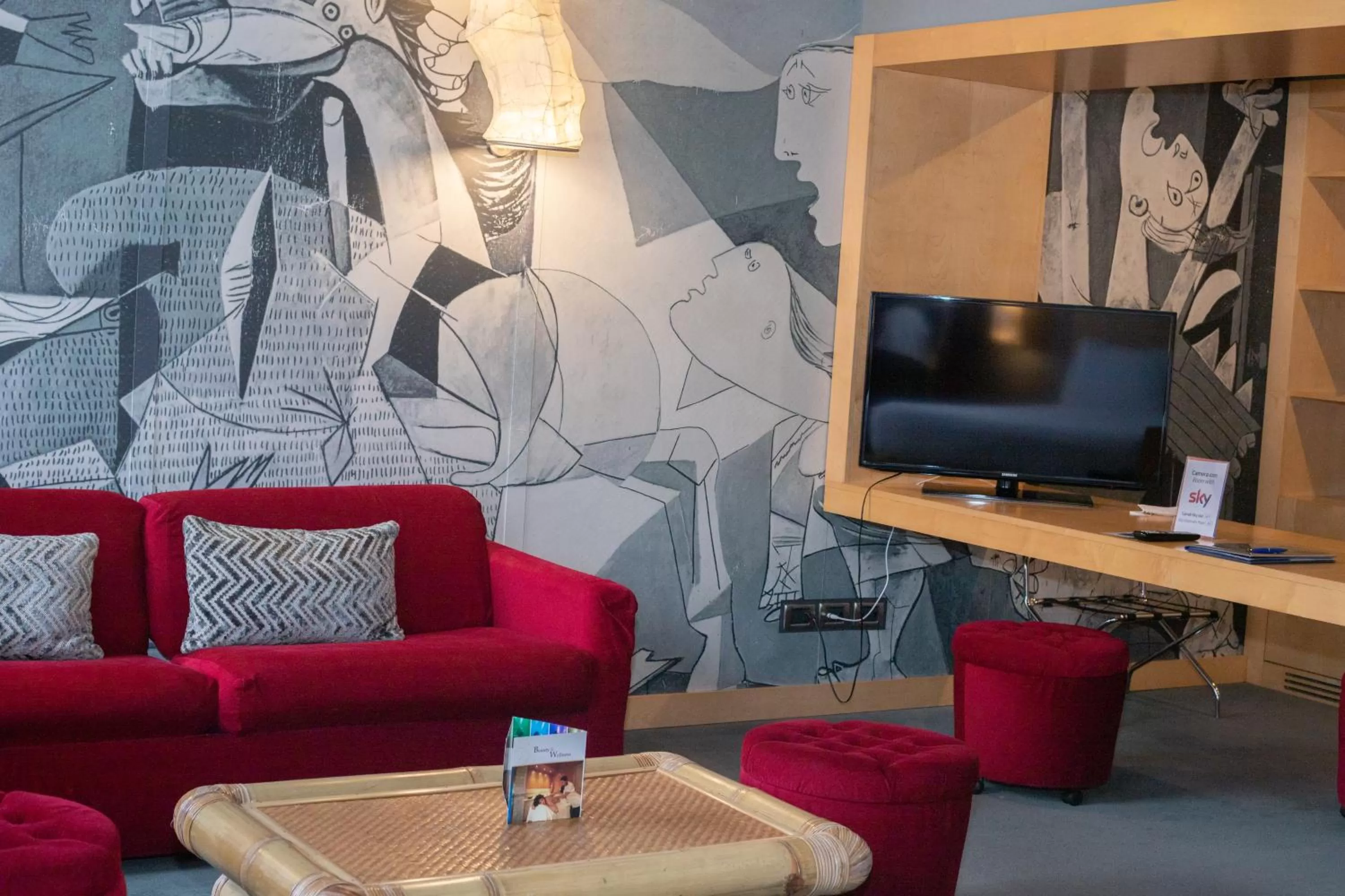 Living room in Hotel Abitart