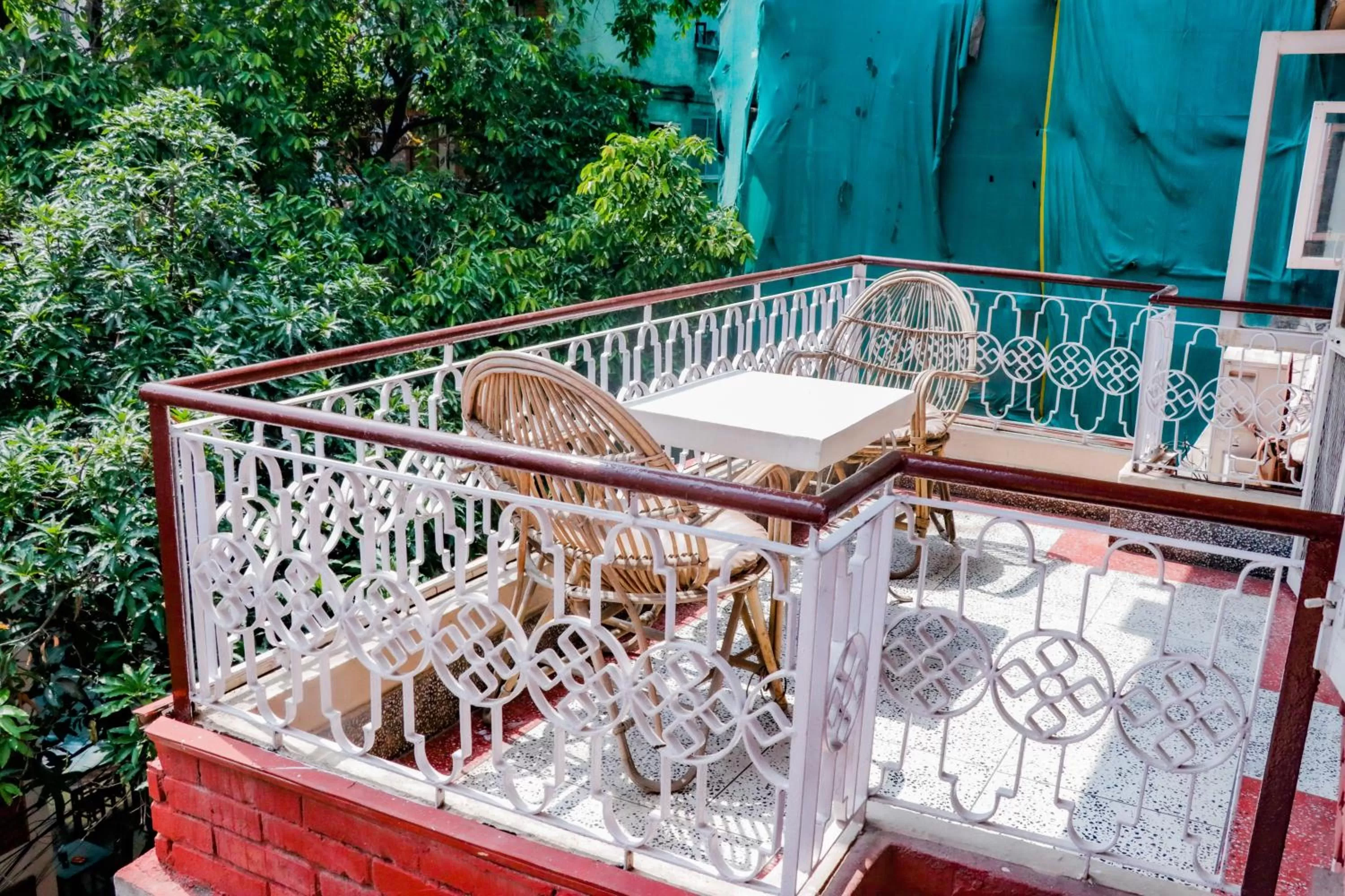 Patio in Hotel ThorongLa Thamel