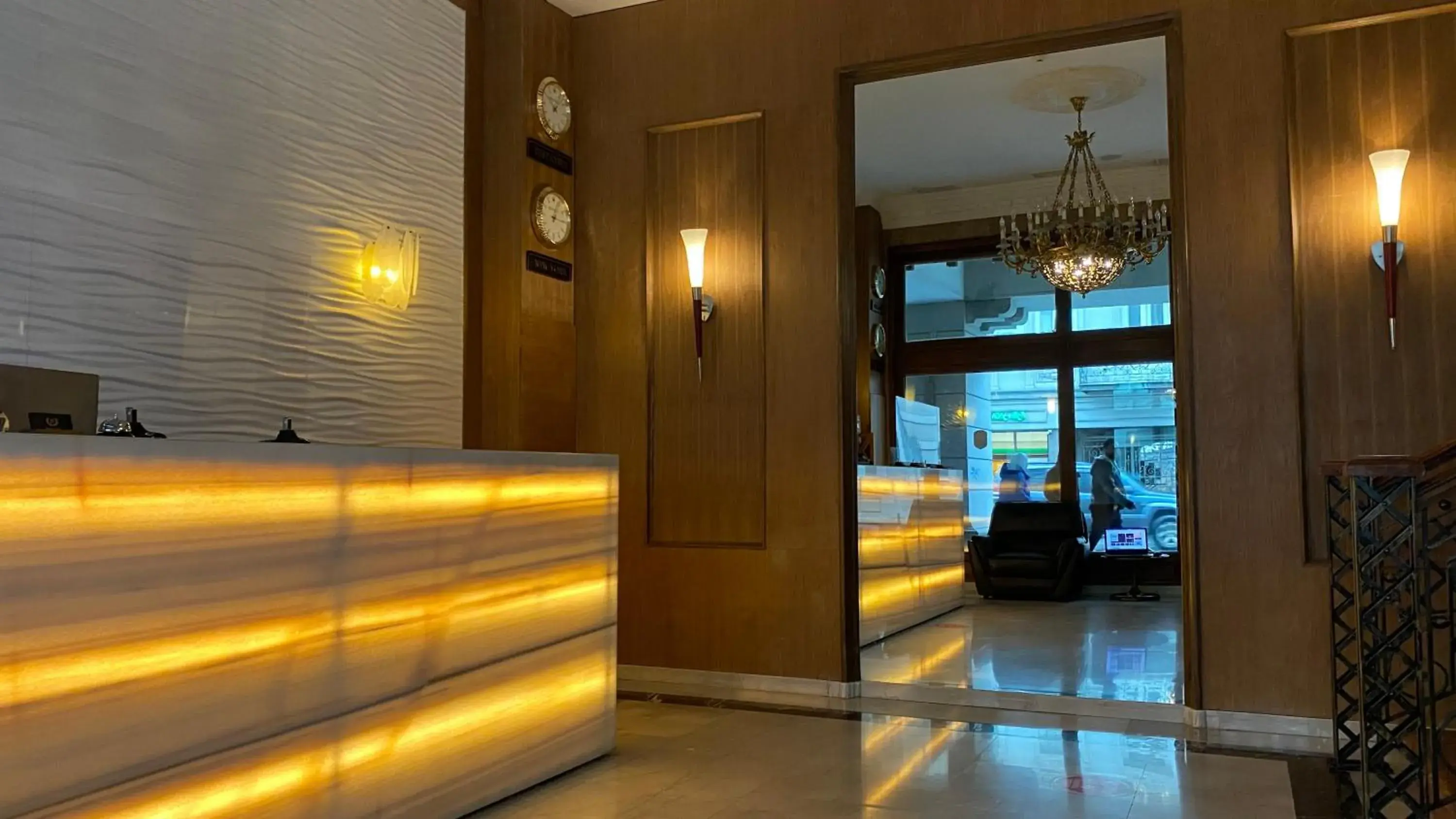 Lobby or reception in Redline Hotel