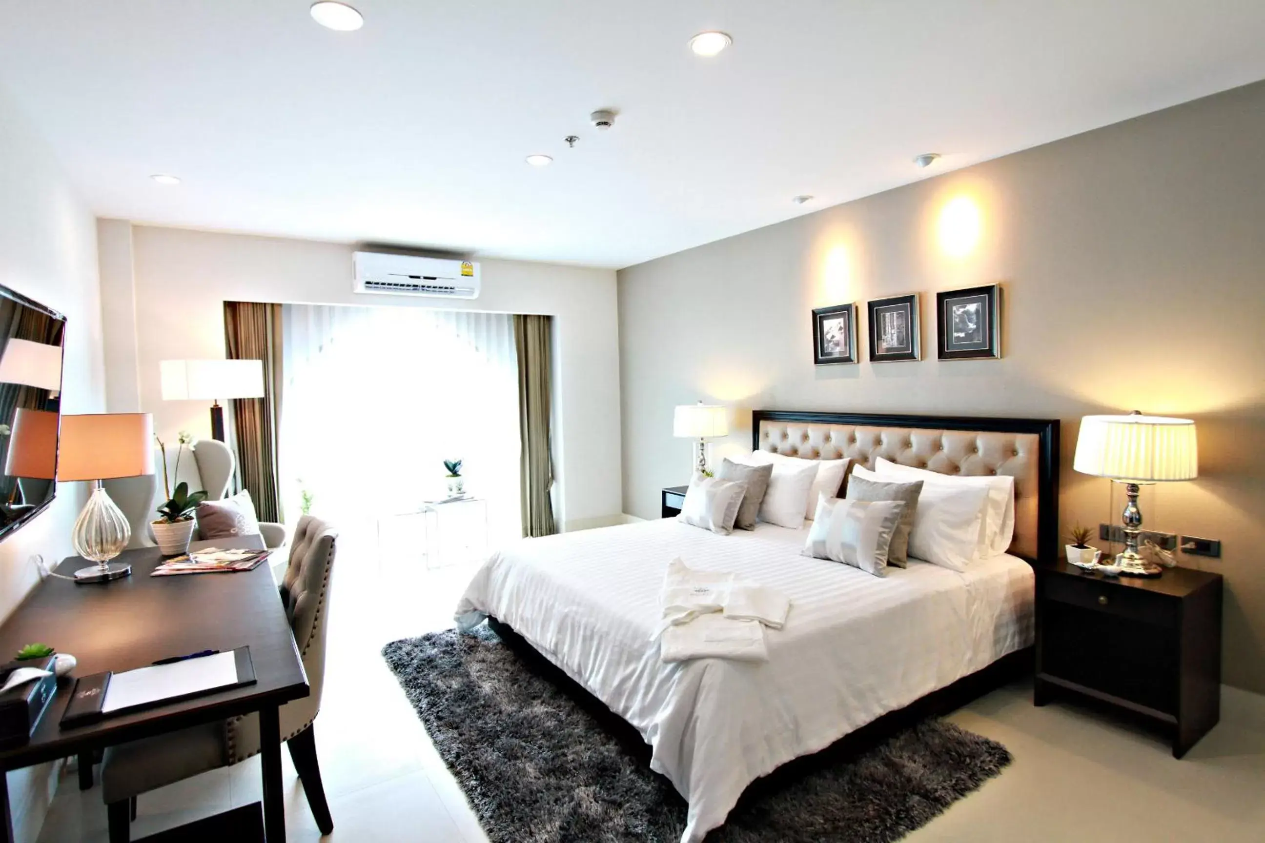 Bedroom in SN Plus Hotel - SHA Plus Bedroom in SN Plus Hotel - SHA Plus